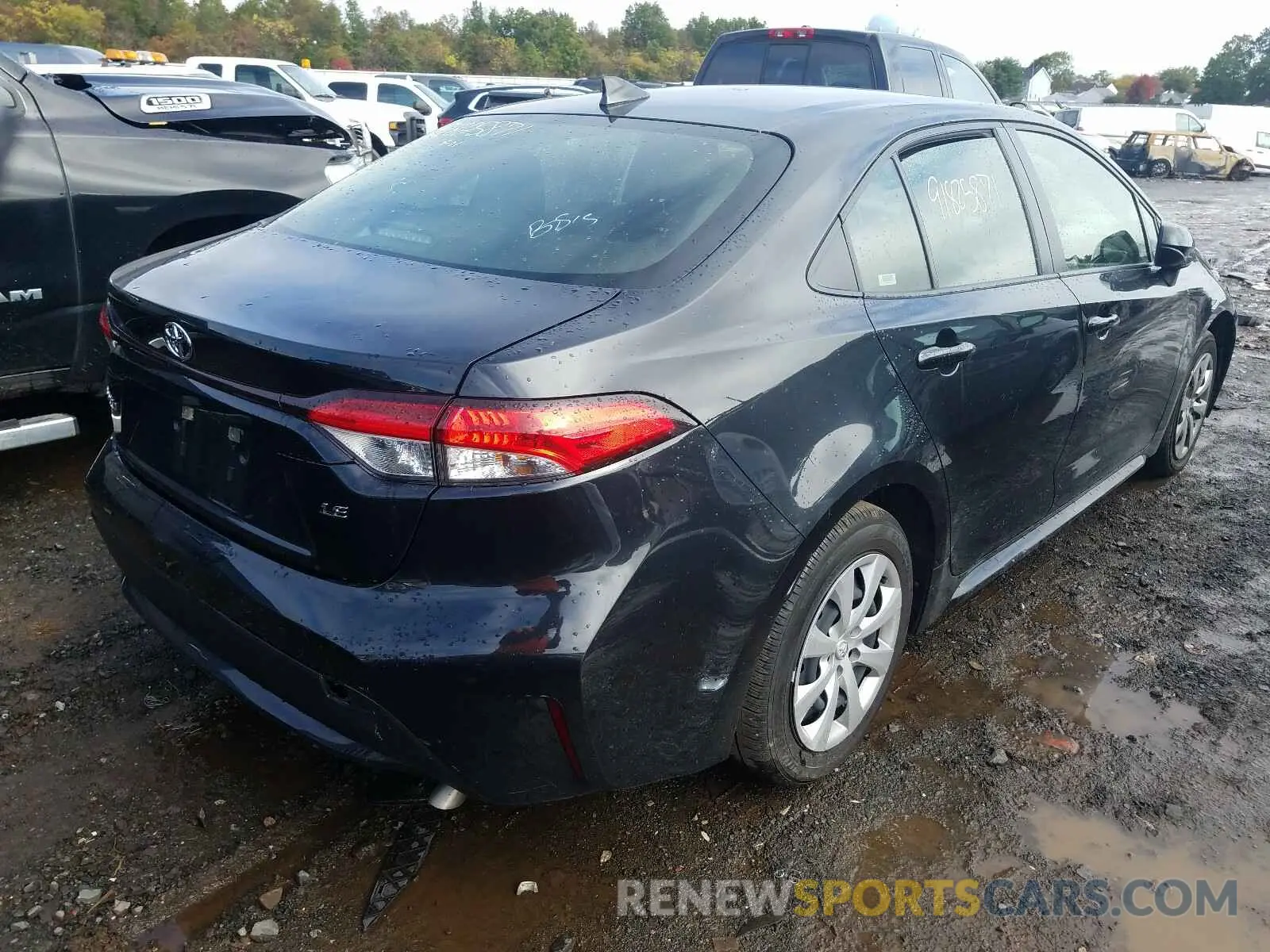 4 Photograph of a damaged car JTDEPRAE1LJ022281 TOYOTA COROLLA 2020