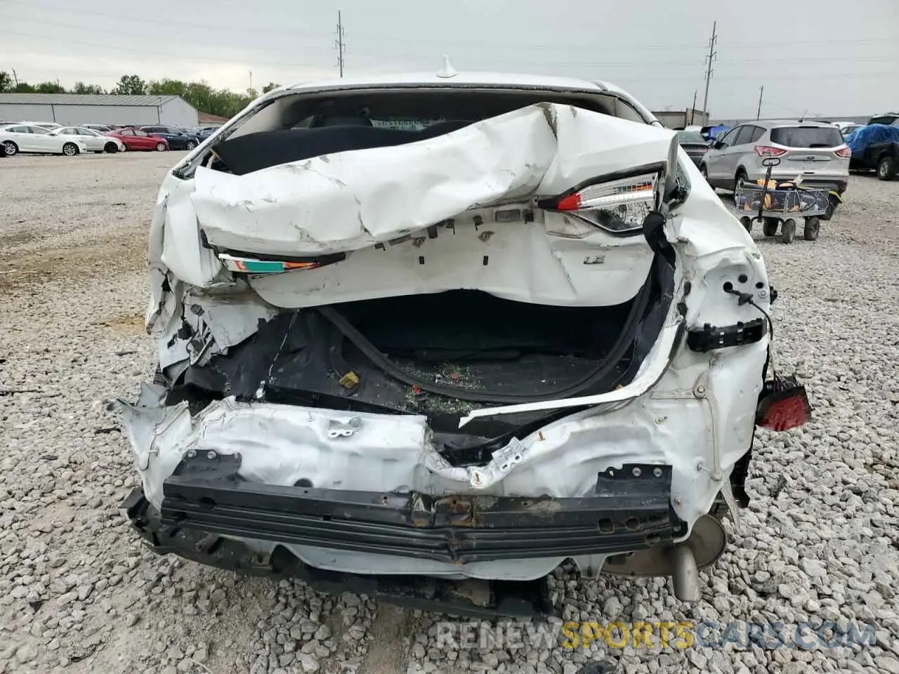 6 Photograph of a damaged car JTDEPRAE1LJ022412 TOYOTA COROLLA 2020