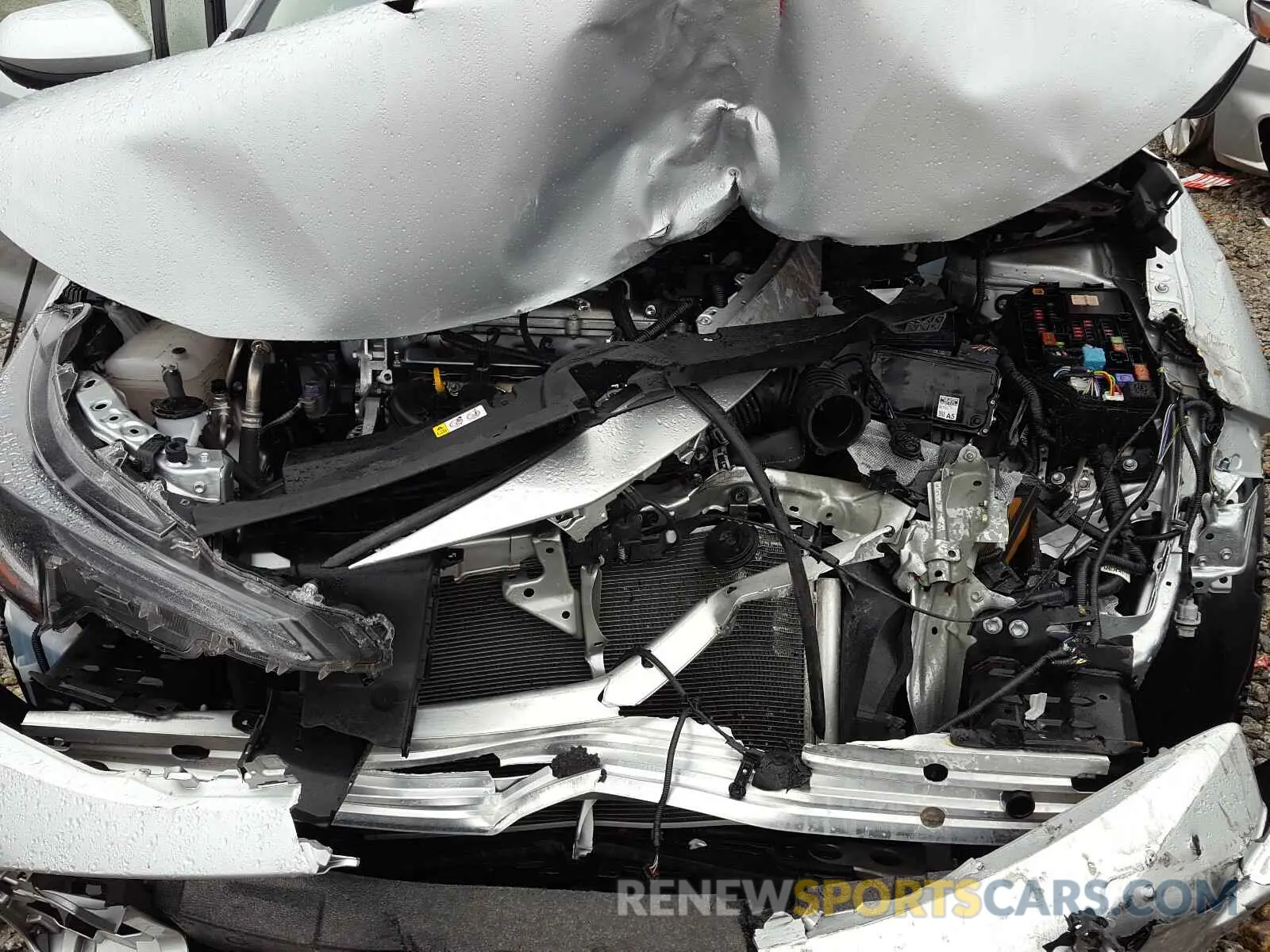 7 Photograph of a damaged car JTDEPRAE1LJ023740 TOYOTA COROLLA 2020