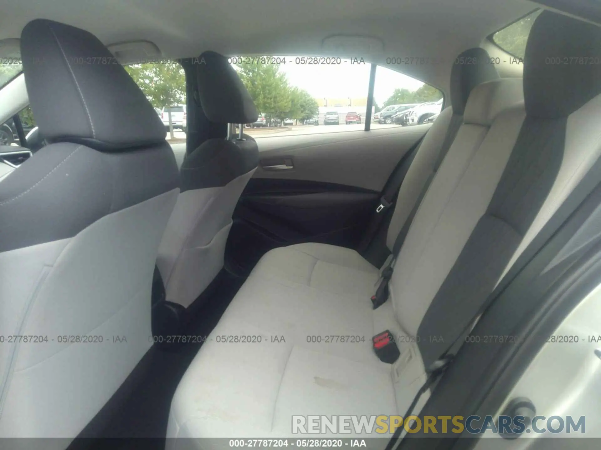 8 Photograph of a damaged car JTDEPRAE1LJ024242 TOYOTA COROLLA 2020