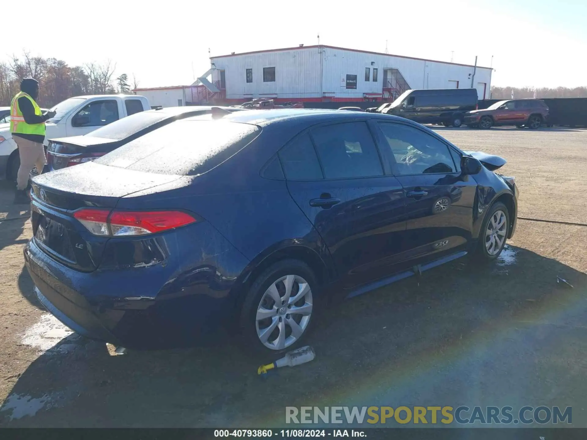 4 Photograph of a damaged car JTDEPRAE1LJ025102 TOYOTA COROLLA 2020