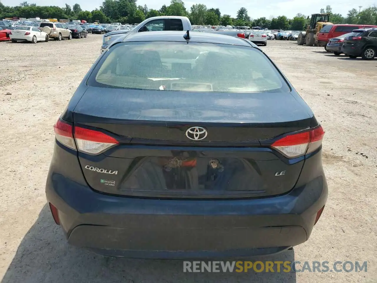 6 Photograph of a damaged car JTDEPRAE1LJ026153 TOYOTA COROLLA 2020