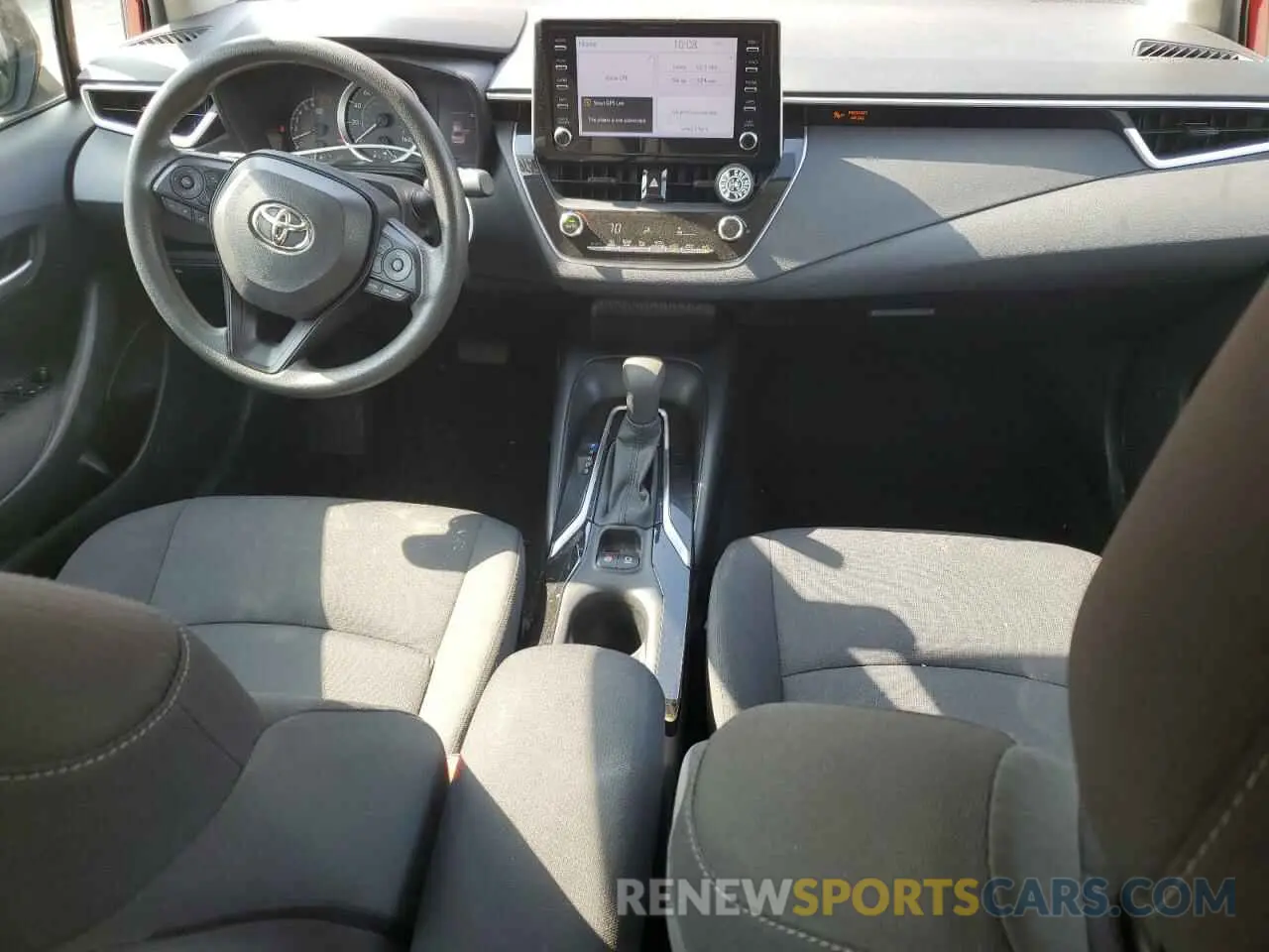8 Фотография поврежденного автомобиля JTDEPRAE1LJ033846 TOYOTA COROLLA 2020