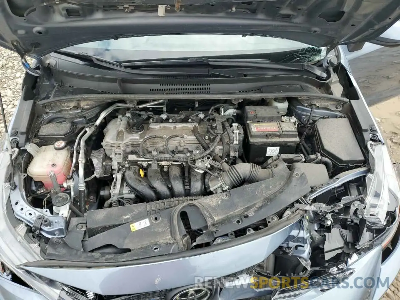 11 Фотография поврежденного автомобиля JTDEPRAE1LJ039985 TOYOTA COROLLA 2020