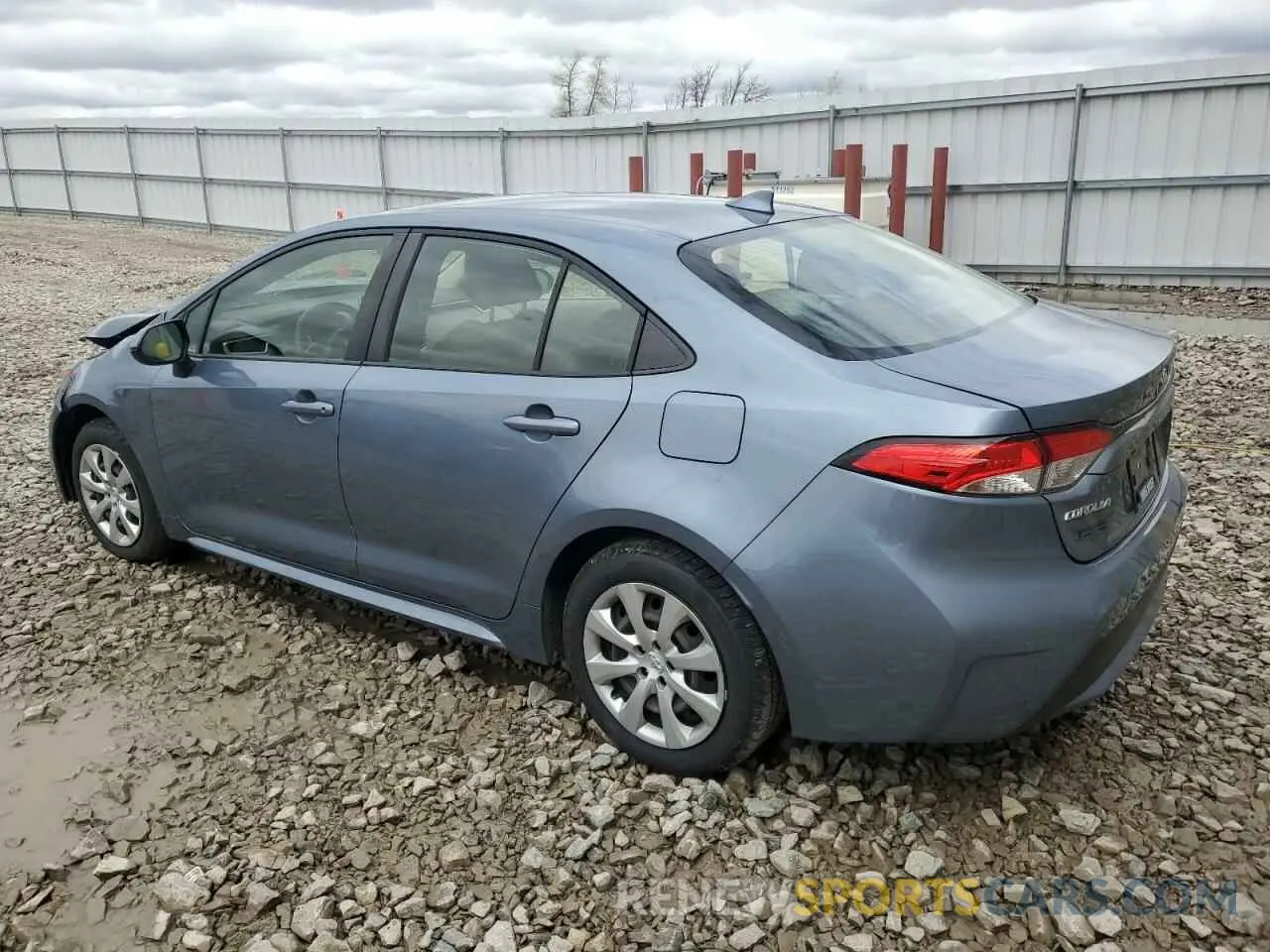 2 Фотография поврежденного автомобиля JTDEPRAE1LJ039985 TOYOTA COROLLA 2020