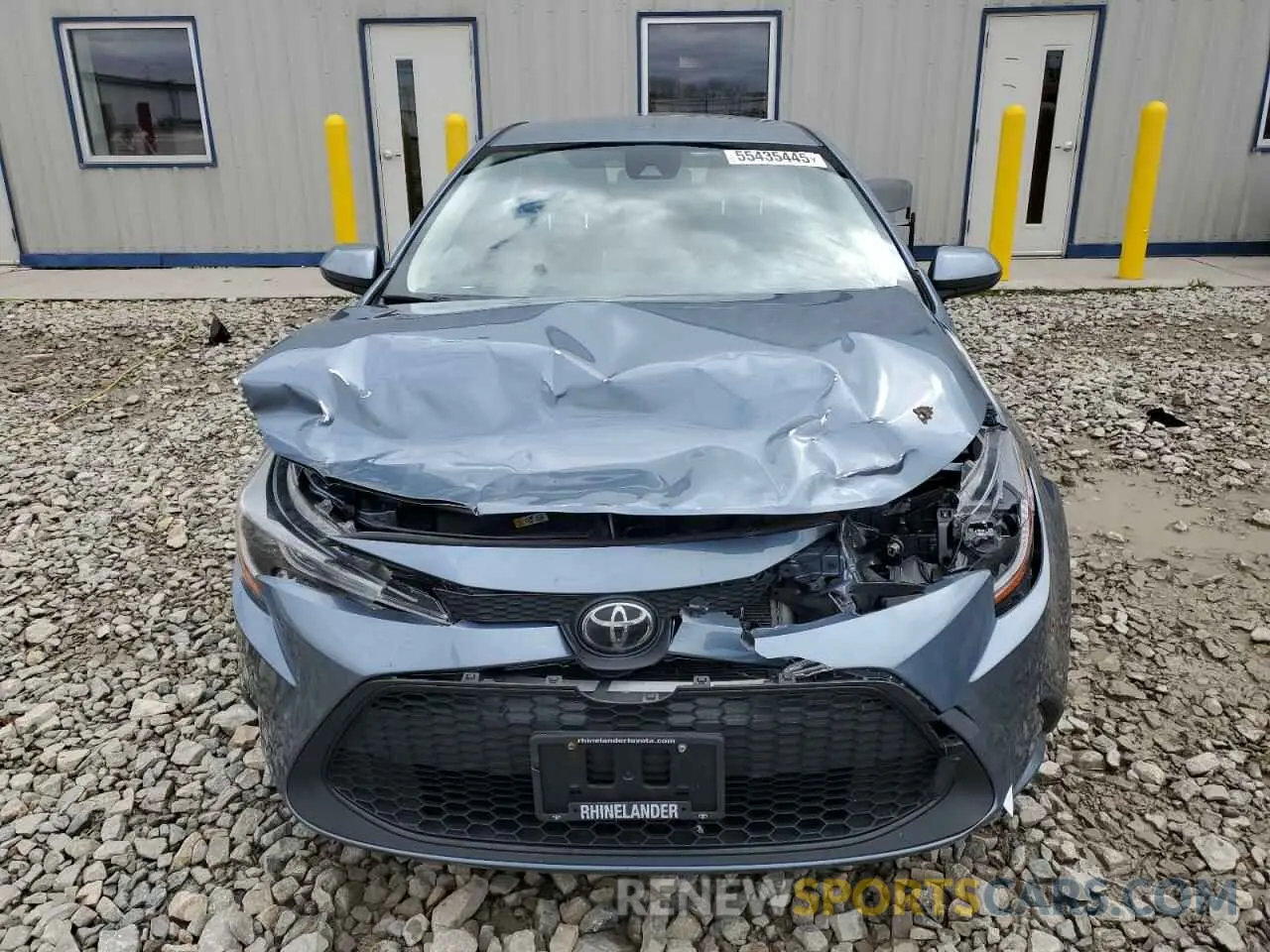 5 Фотография поврежденного автомобиля JTDEPRAE1LJ039985 TOYOTA COROLLA 2020