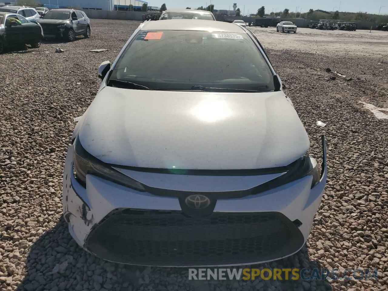 5 Фотография поврежденного автомобиля JTDEPRAE1LJ048346 TOYOTA COROLLA 2020