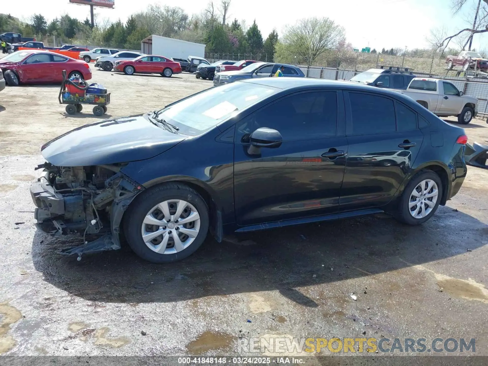 15 Photograph of a damaged car JTDEPRAE1LJ066538 TOYOTA COROLLA 2020