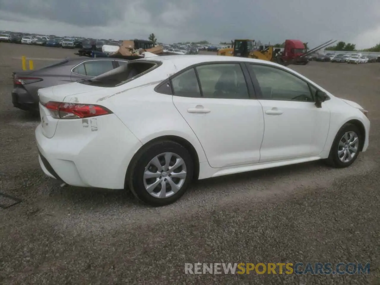 3 Фотография поврежденного автомобиля JTDEPRAE1LJ078026 TOYOTA COROLLA 2020