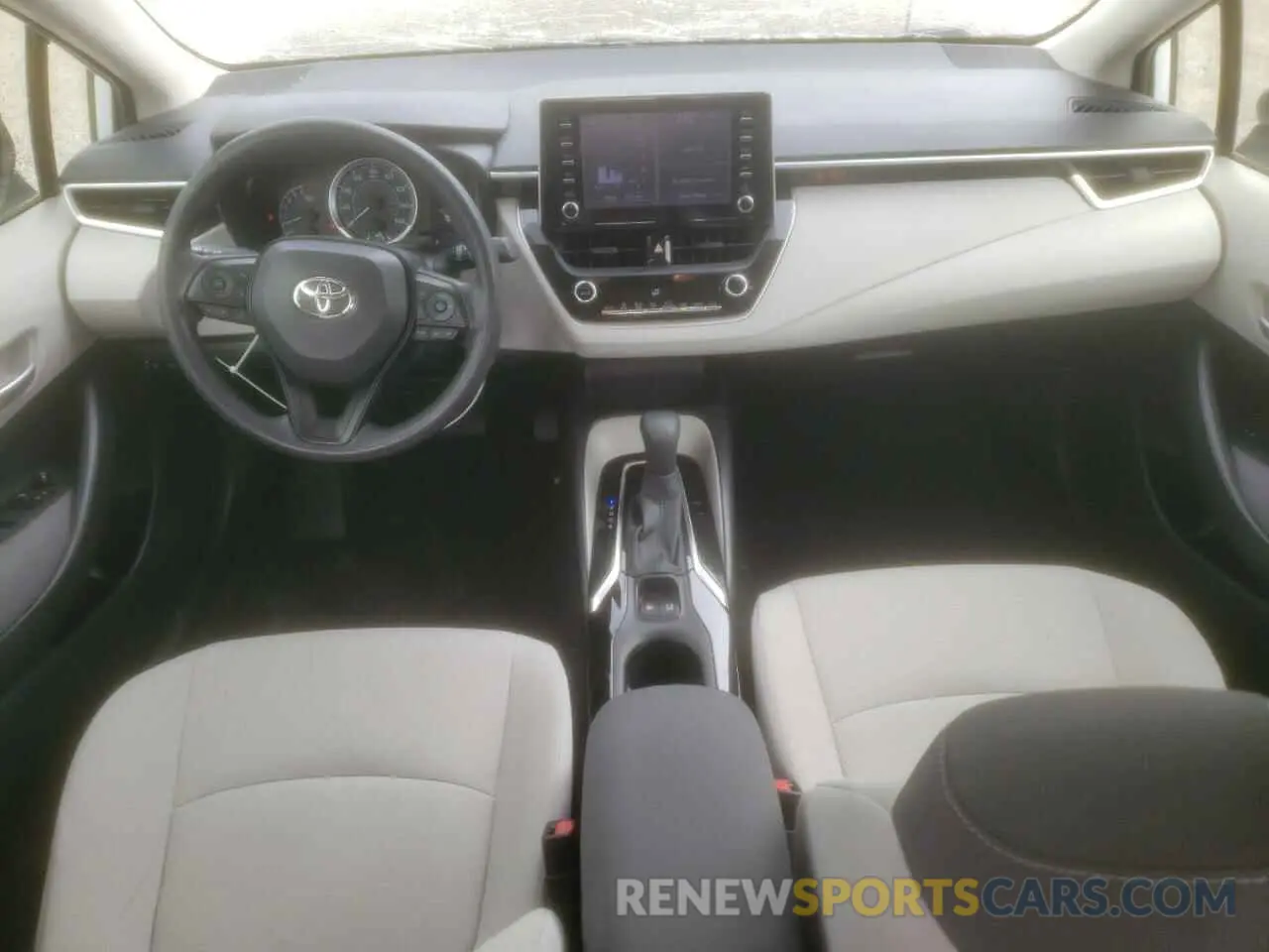 8 Фотография поврежденного автомобиля JTDEPRAE1LJ078026 TOYOTA COROLLA 2020