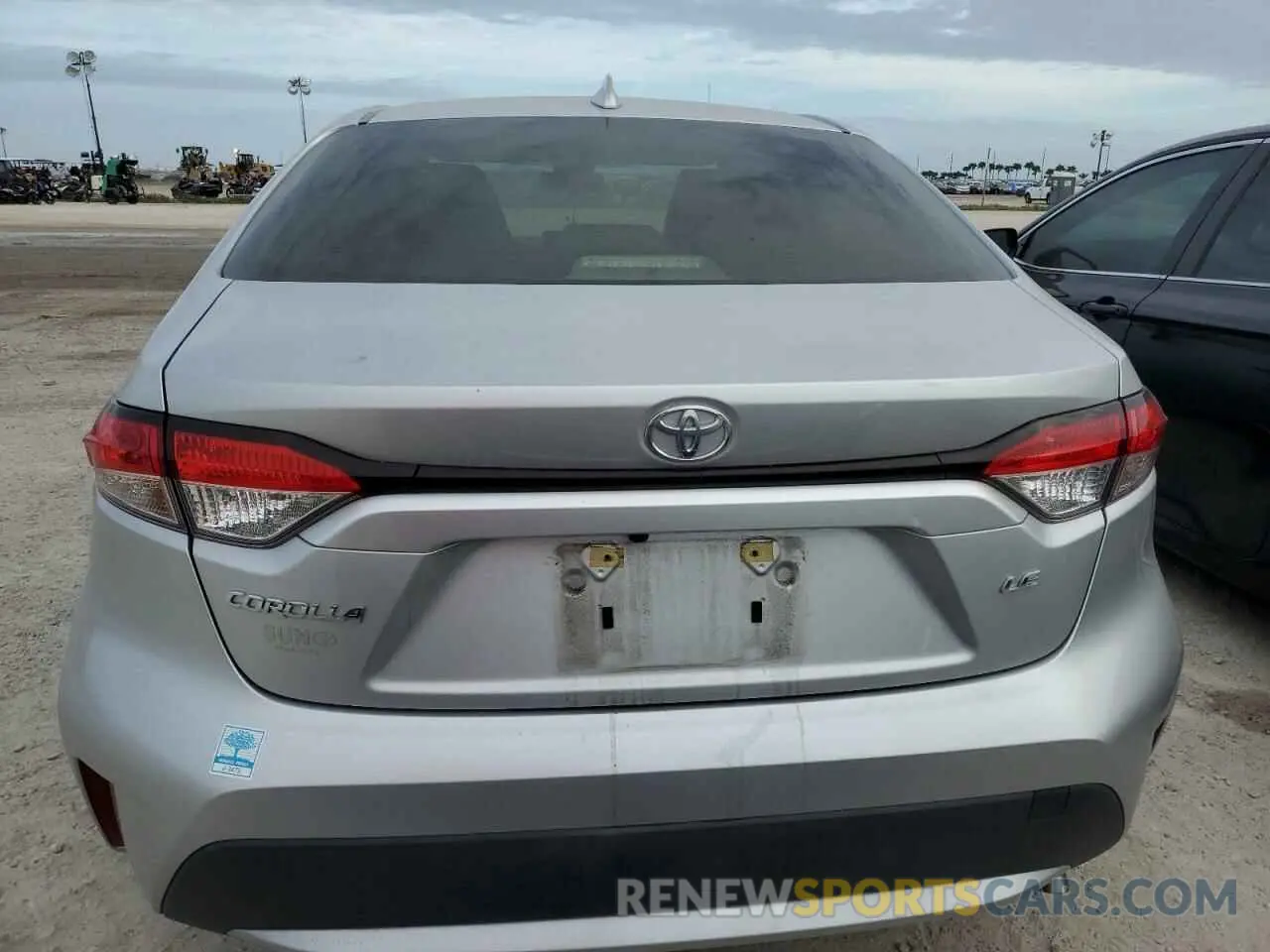 6 Photograph of a damaged car JTDEPRAE1LJ084330 TOYOTA COROLLA 2020