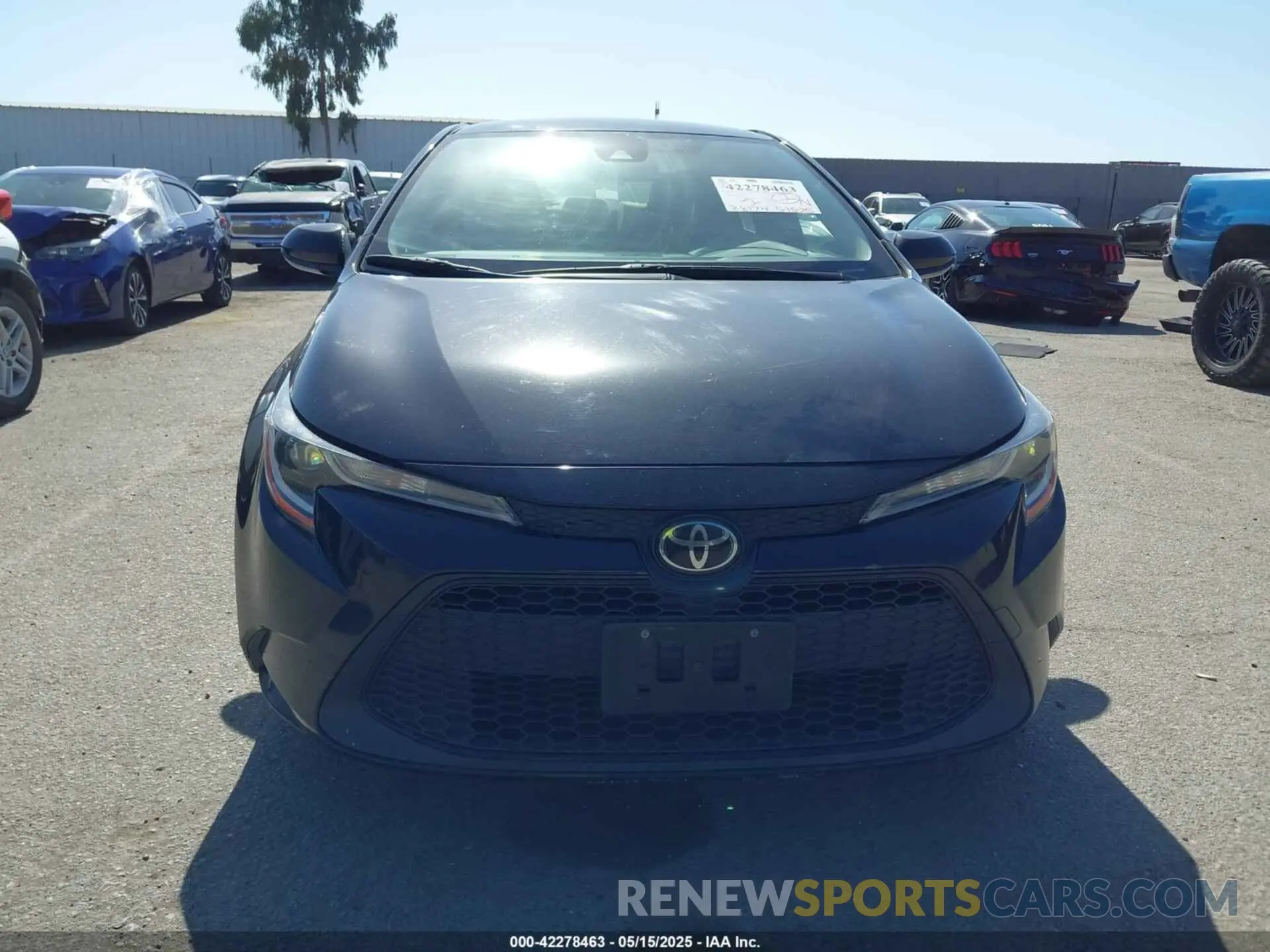 13 Photograph of a damaged car JTDEPRAE1LJ087857 TOYOTA COROLLA 2020