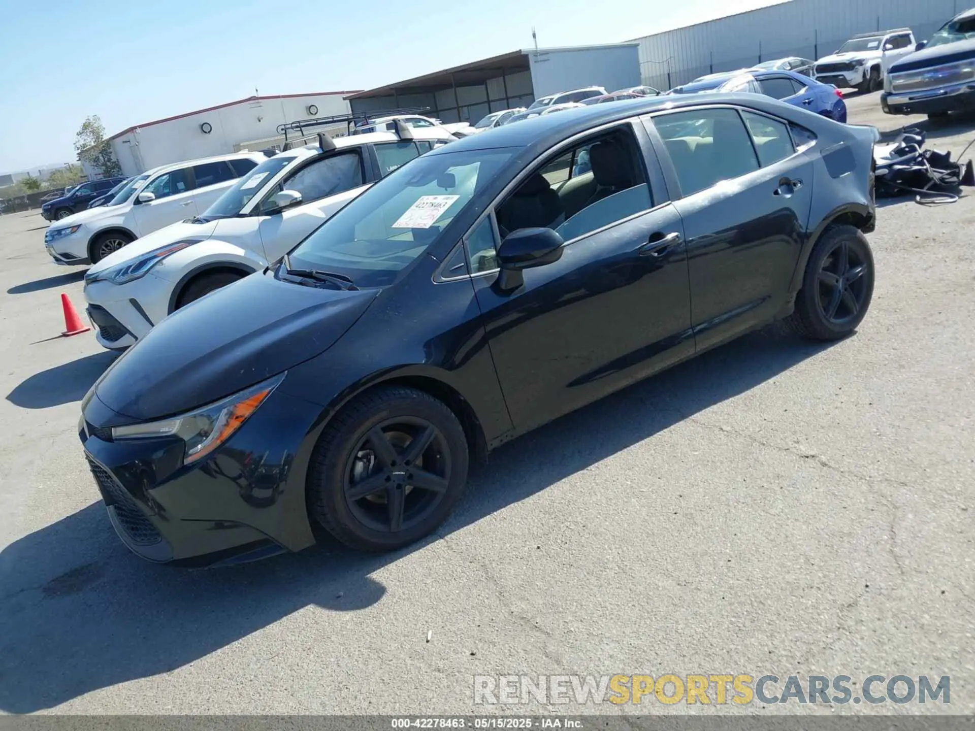 2 Photograph of a damaged car JTDEPRAE1LJ087857 TOYOTA COROLLA 2020