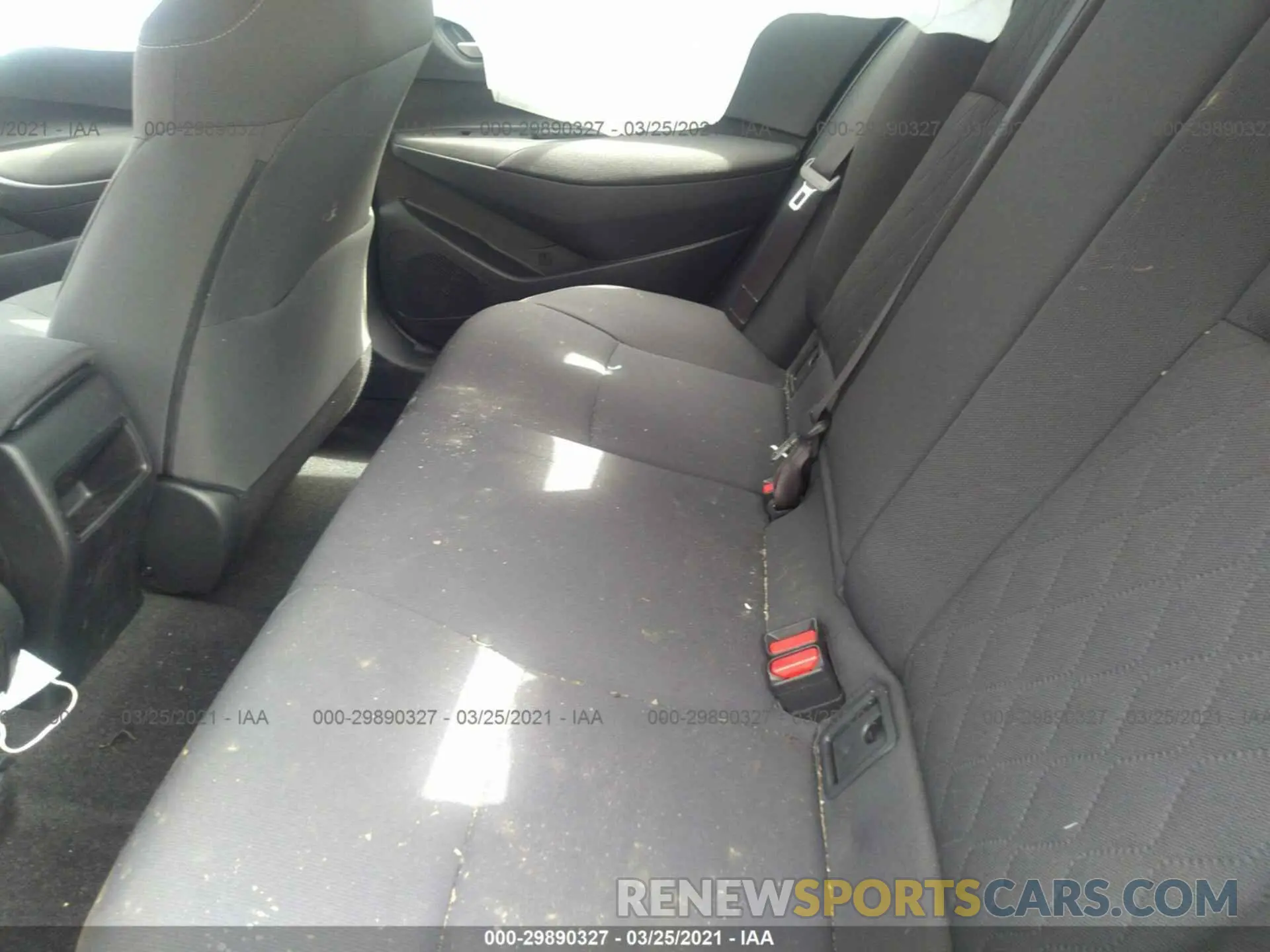 8 Photograph of a damaged car JTDEPRAE1LJ104107 TOYOTA COROLLA 2020