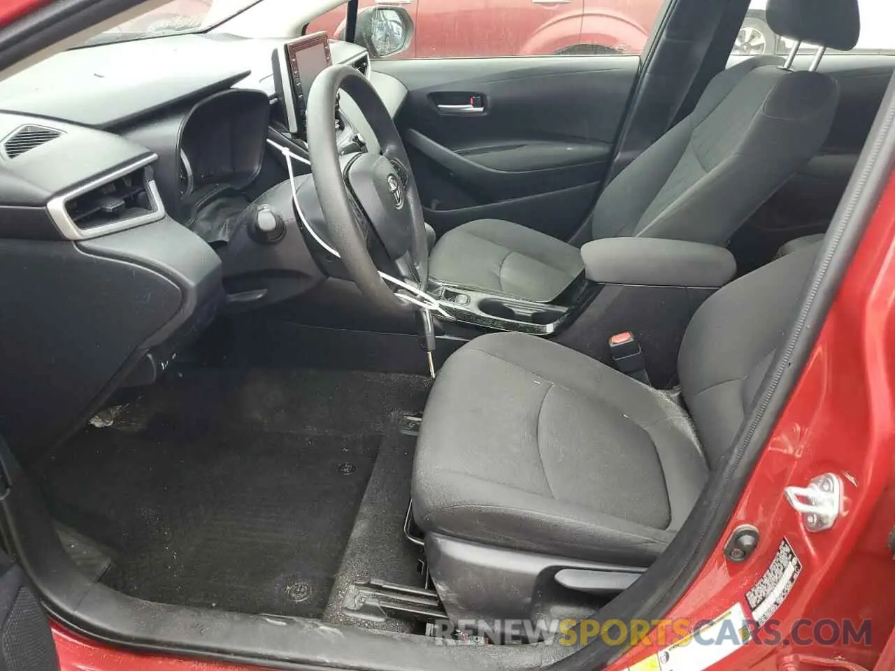 7 Photograph of a damaged car JTDEPRAE1LJ112594 TOYOTA COROLLA 2020