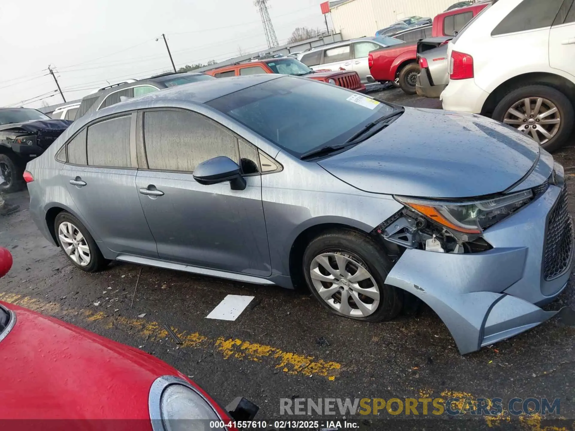 13 Фотография поврежденного автомобиля JTDEPRAE1LJ116791 TOYOTA COROLLA 2020