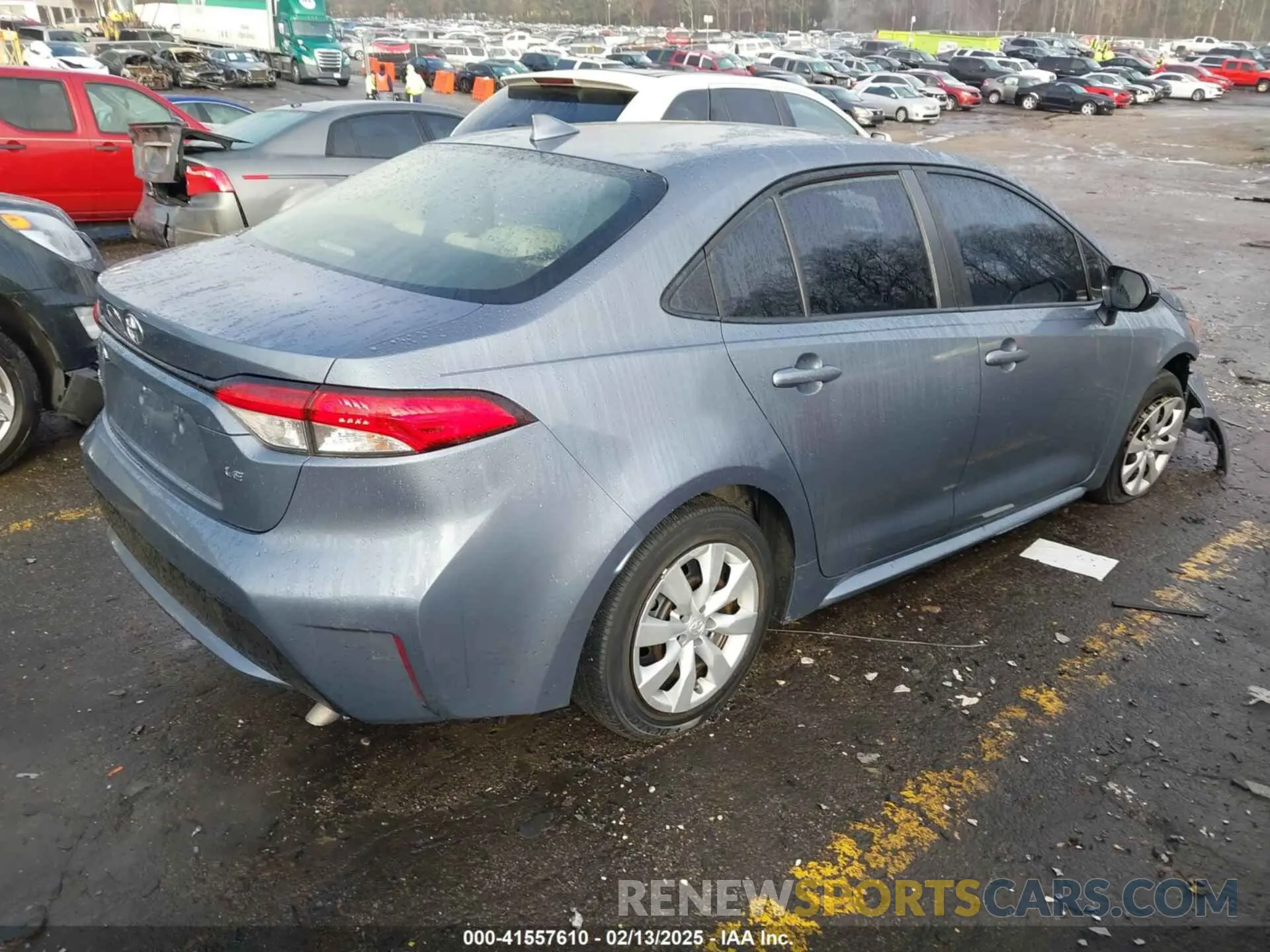 4 Фотография поврежденного автомобиля JTDEPRAE1LJ116791 TOYOTA COROLLA 2020
