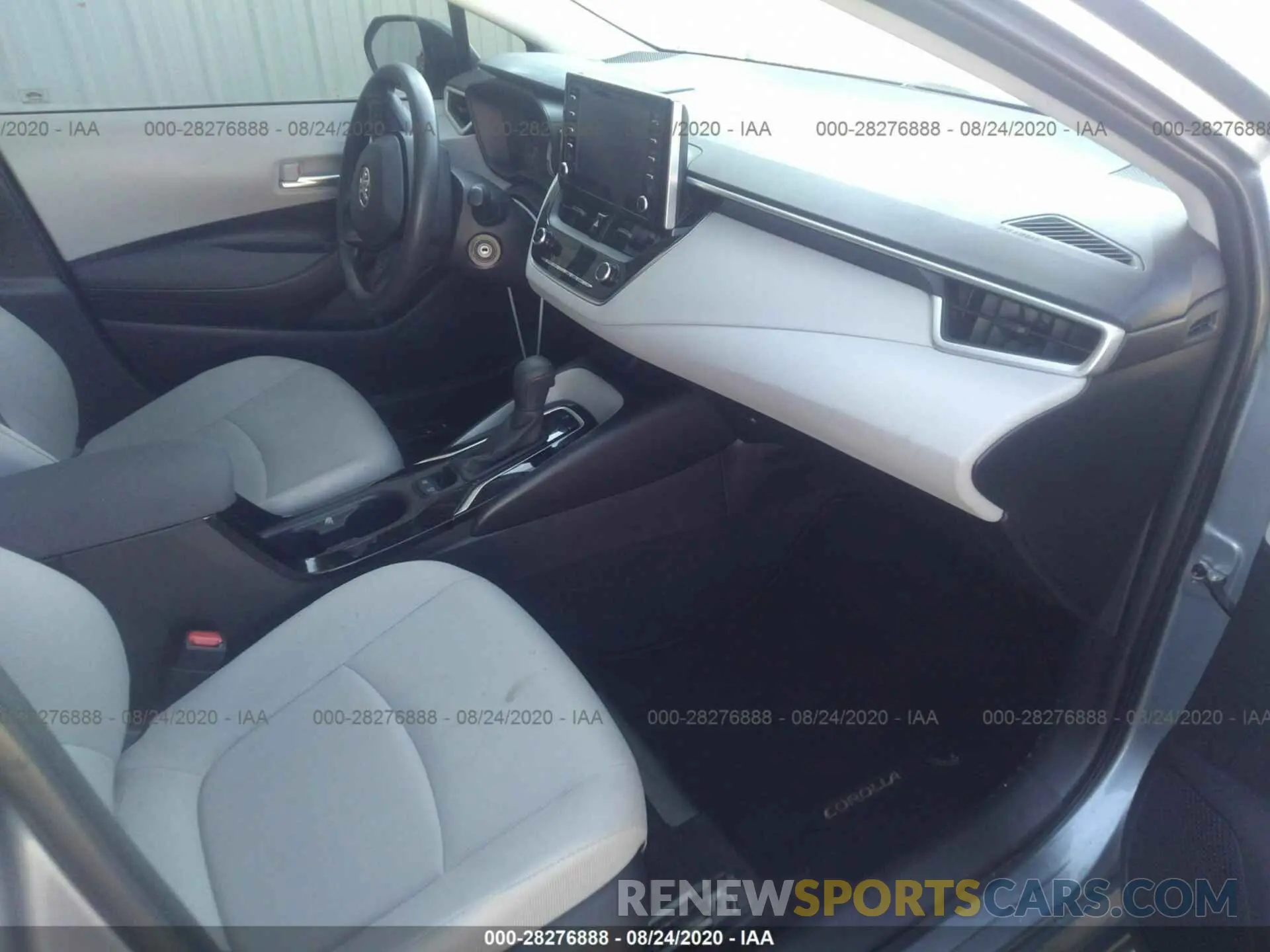 5 Photograph of a damaged car JTDEPRAE2LJ014609 TOYOTA COROLLA 2020