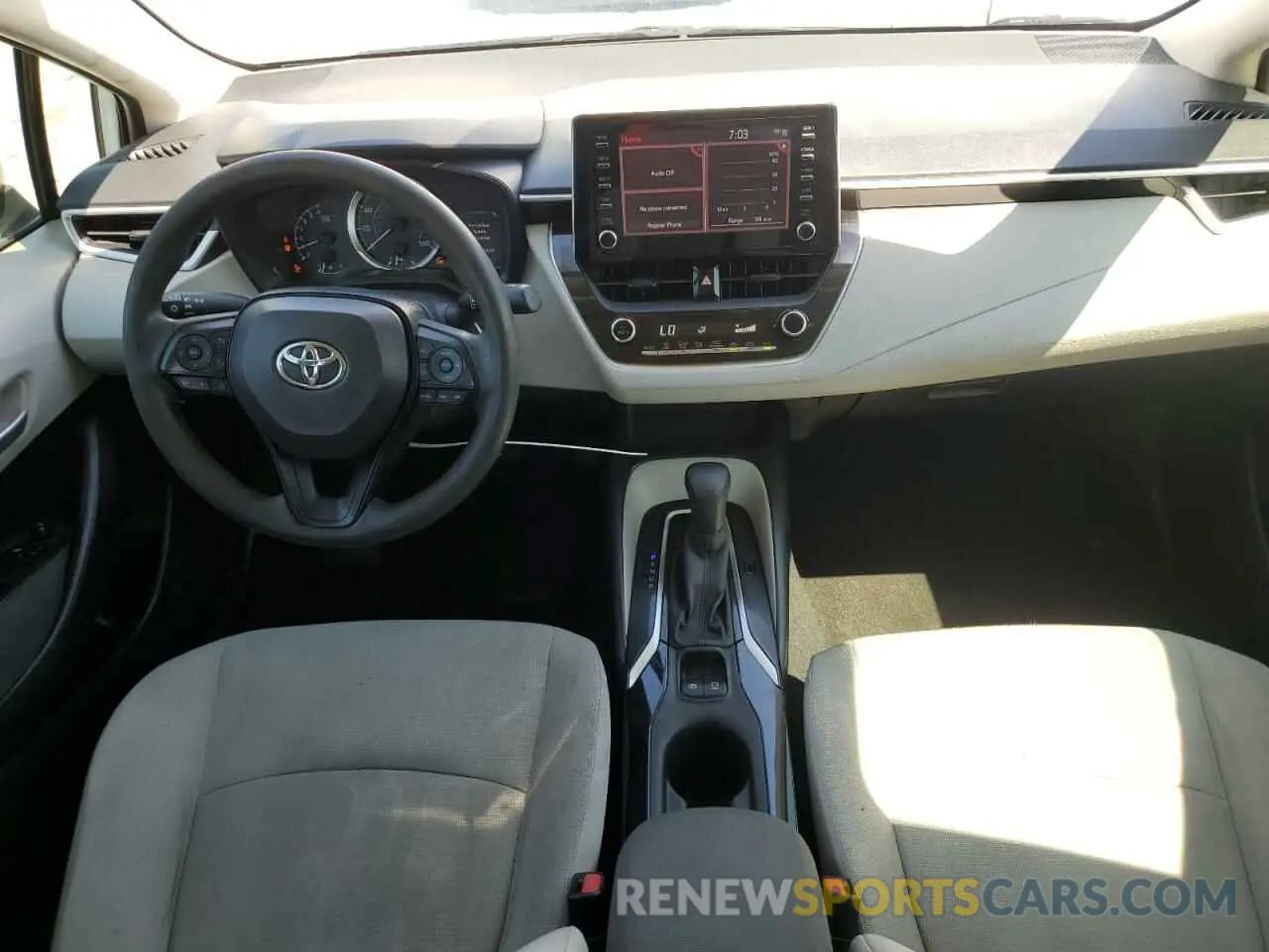8 Фотография поврежденного автомобиля JTDEPRAE2LJ020135 TOYOTA COROLLA 2020