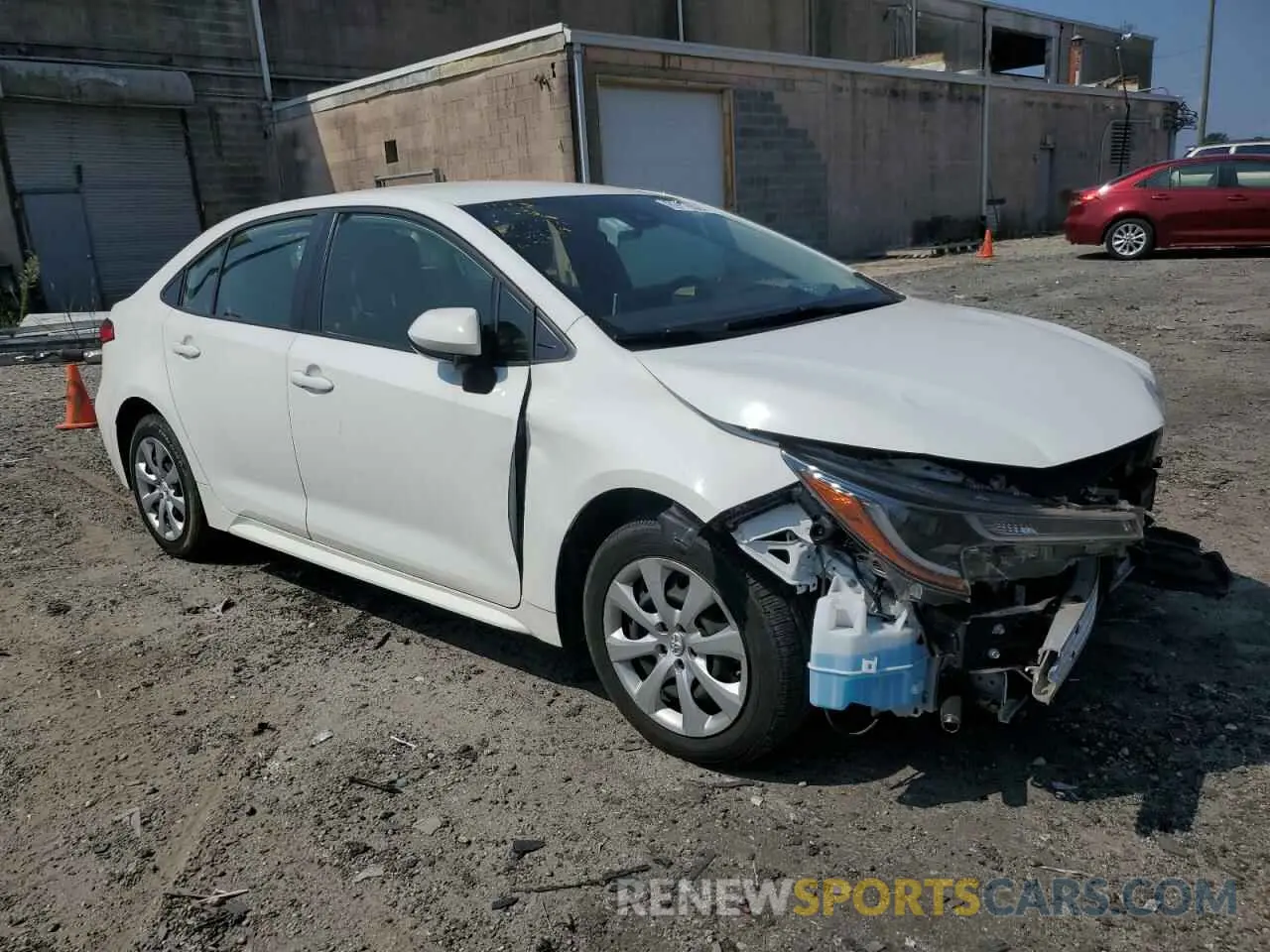 4 Photograph of a damaged car JTDEPRAE2LJ022936 TOYOTA COROLLA 2020