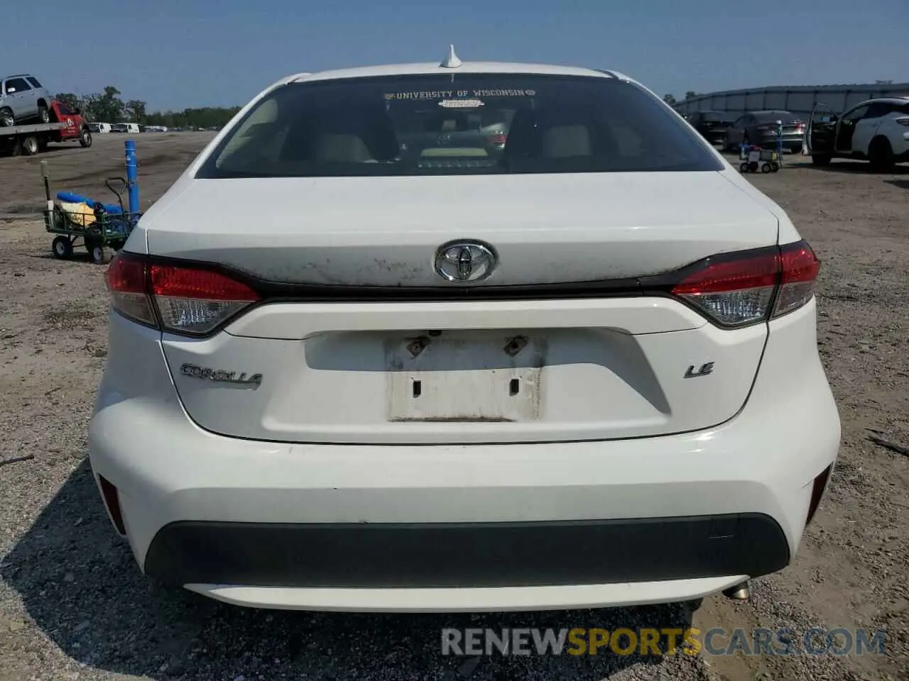 6 Photograph of a damaged car JTDEPRAE2LJ022936 TOYOTA COROLLA 2020