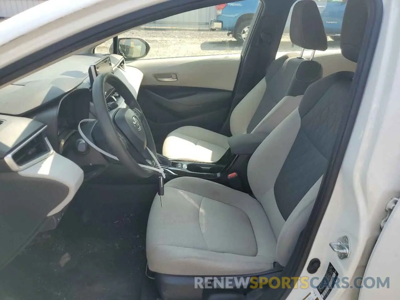 7 Photograph of a damaged car JTDEPRAE2LJ022936 TOYOTA COROLLA 2020