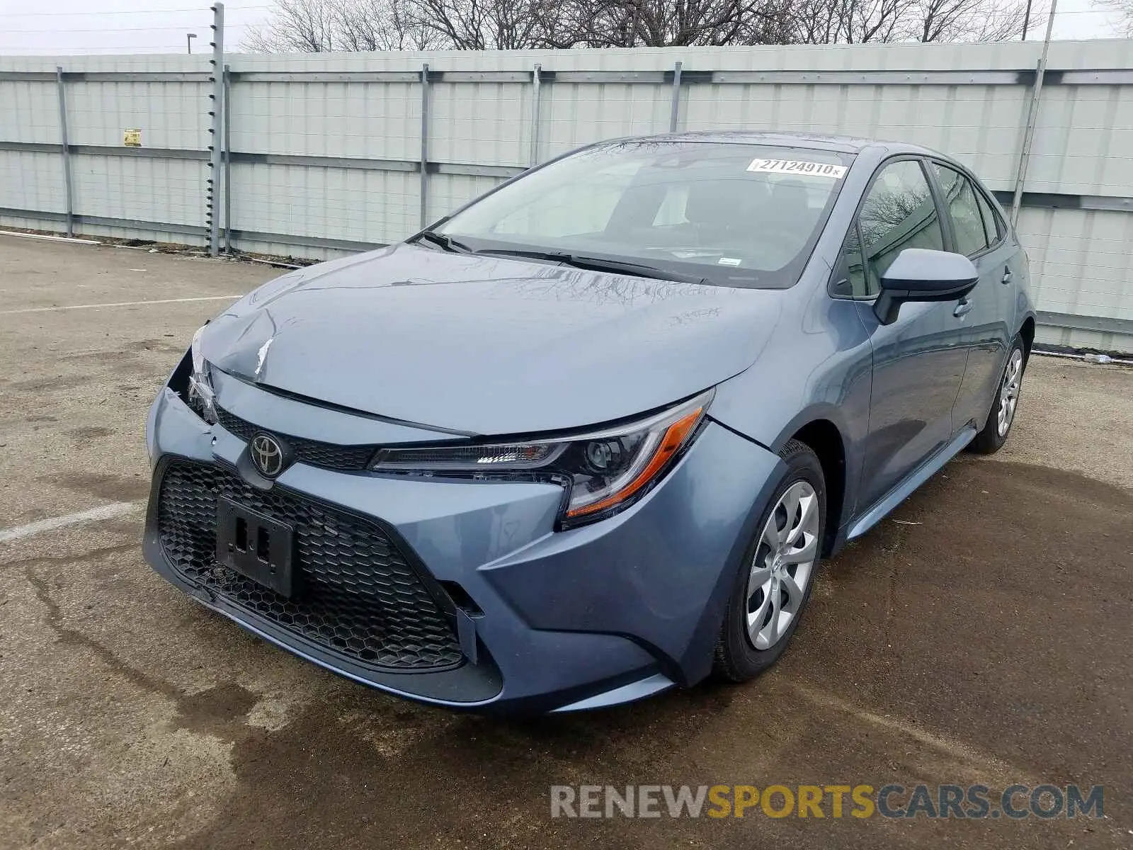 2 Photograph of a damaged car JTDEPRAE2LJ024153 TOYOTA COROLLA 2020
