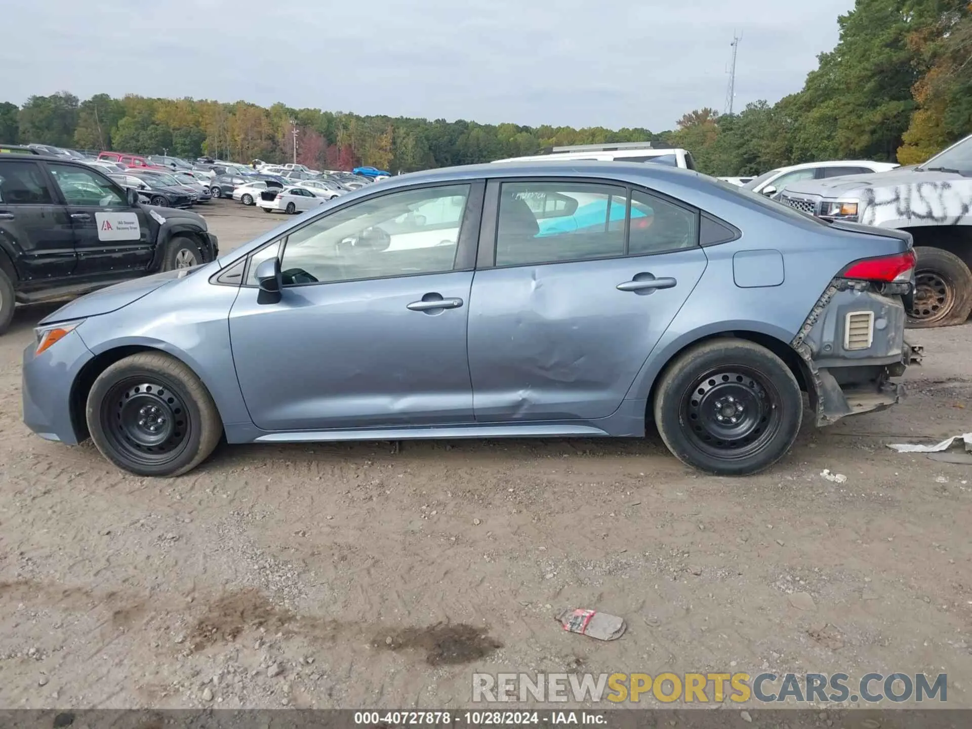 14 Photograph of a damaged car JTDEPRAE2LJ025738 TOYOTA COROLLA 2020