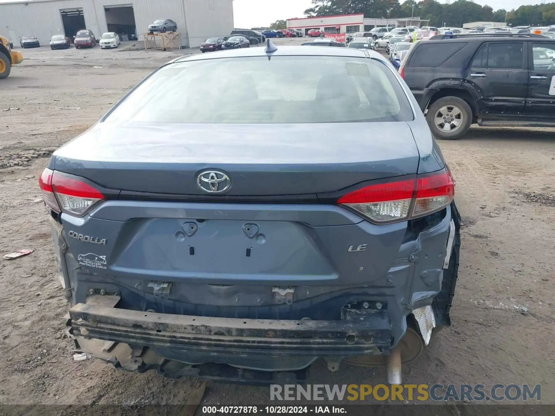 16 Photograph of a damaged car JTDEPRAE2LJ025738 TOYOTA COROLLA 2020