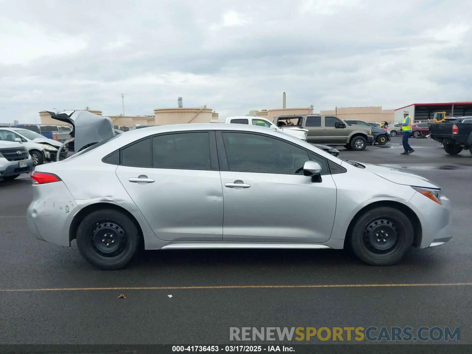 13 Фотография поврежденного автомобиля JTDEPRAE2LJ026338 TOYOTA COROLLA 2020