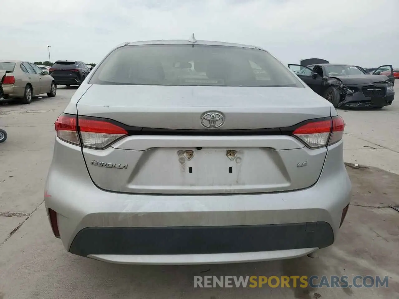 6 Photograph of a damaged car JTDEPRAE2LJ026744 TOYOTA COROLLA 2020