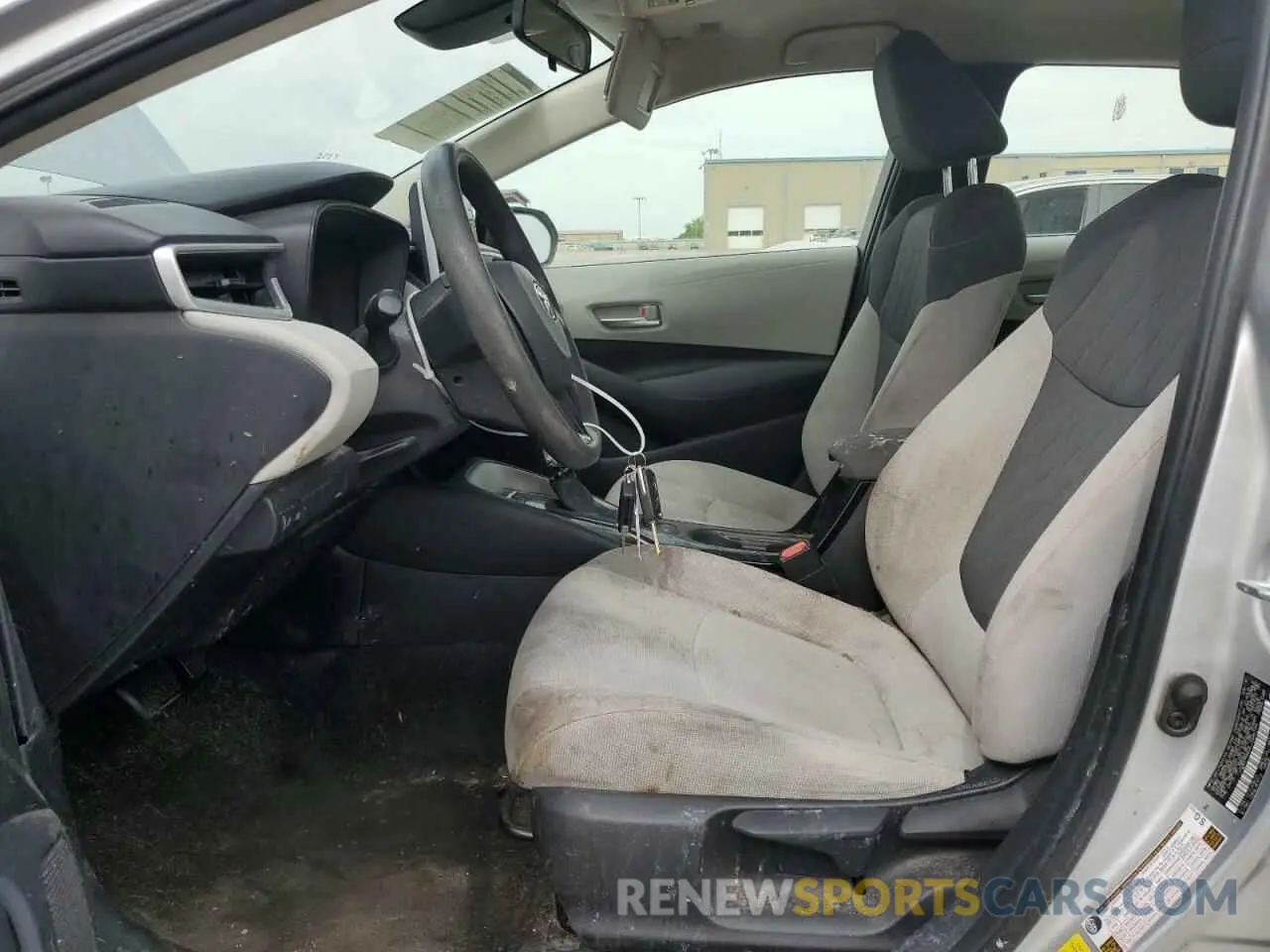 7 Photograph of a damaged car JTDEPRAE2LJ026744 TOYOTA COROLLA 2020