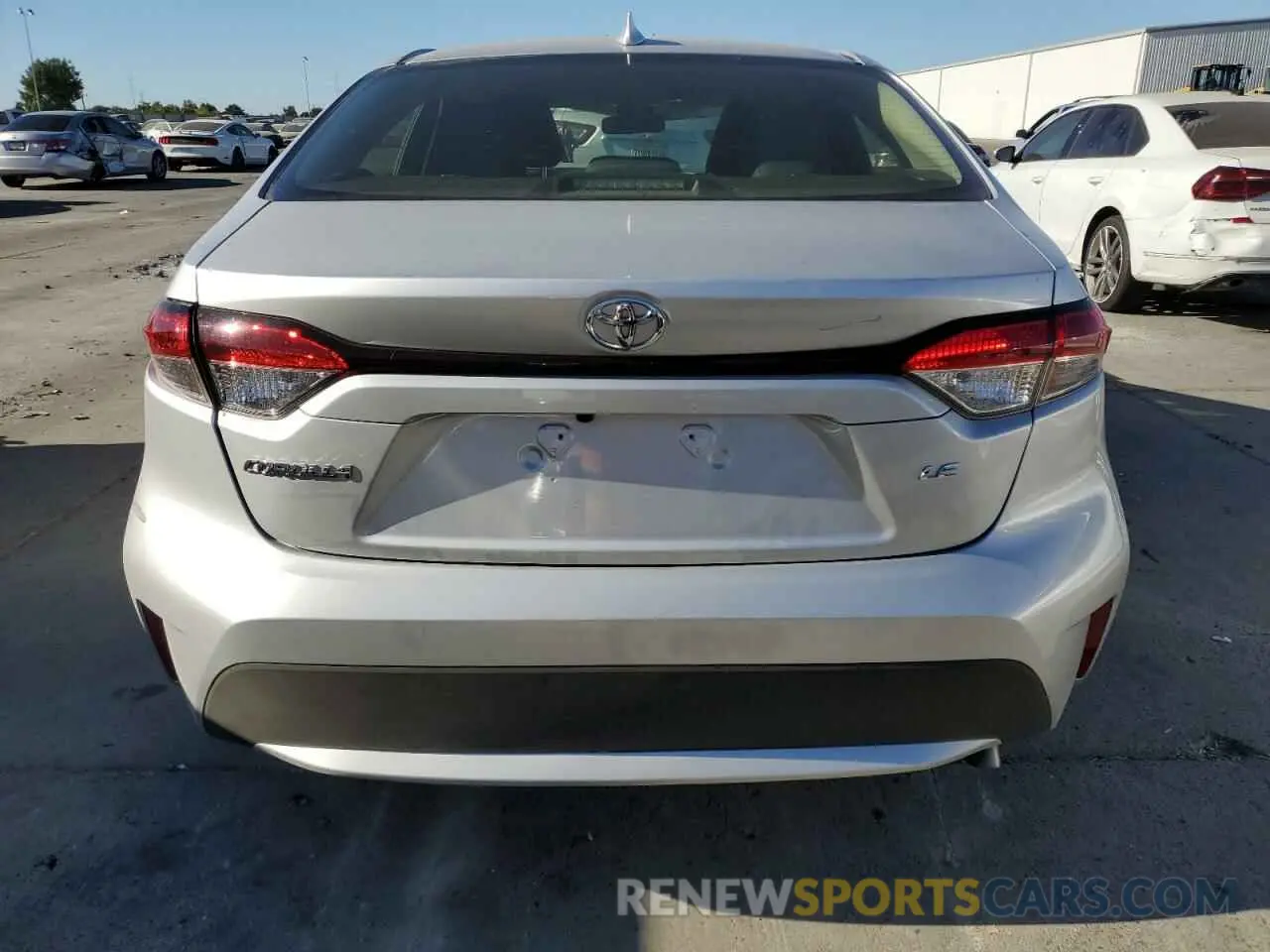 6 Фотография поврежденного автомобиля JTDEPRAE2LJ028445 TOYOTA COROLLA 2020