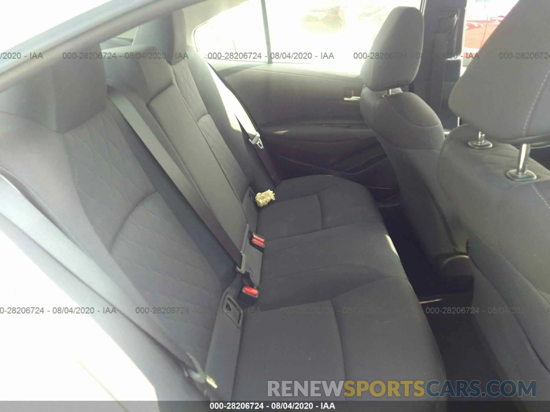 8 Фотография поврежденного автомобиля JTDEPRAE2LJ031300 TOYOTA COROLLA 2020