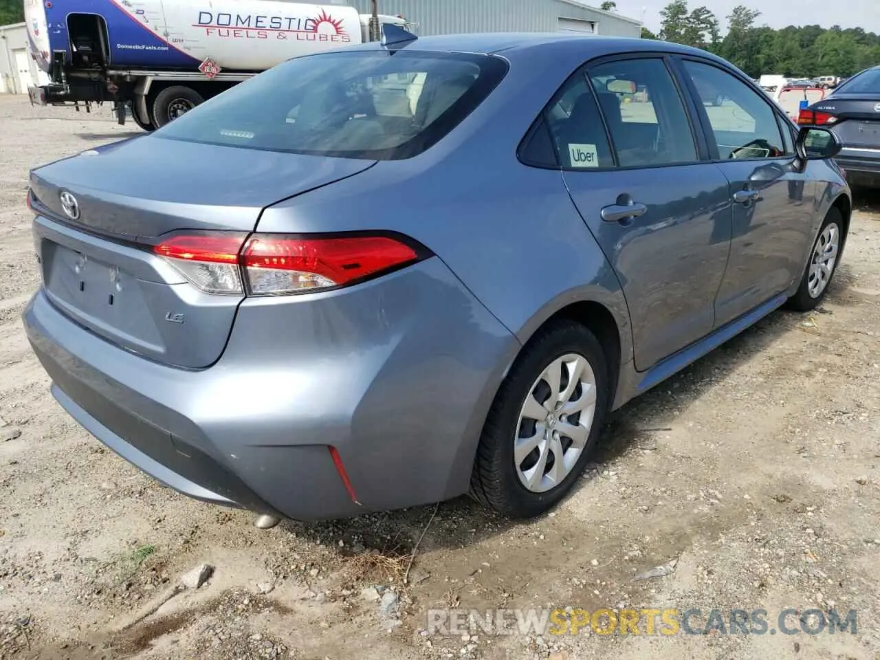 4 Photograph of a damaged car JTDEPRAE2LJ034200 TOYOTA COROLLA 2020
