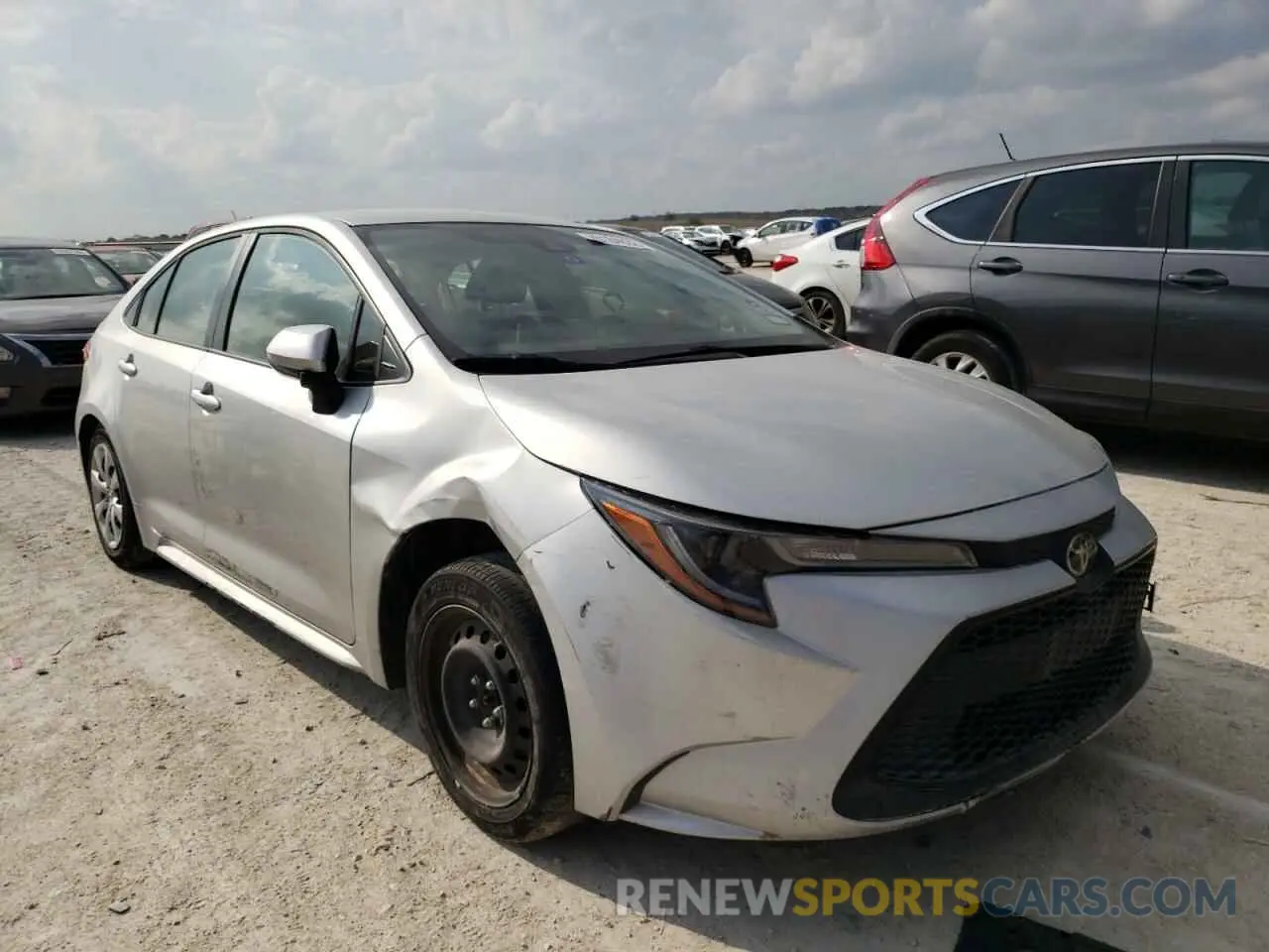 4 Photograph of a damaged car JTDEPRAE2LJ034729 TOYOTA COROLLA 2020