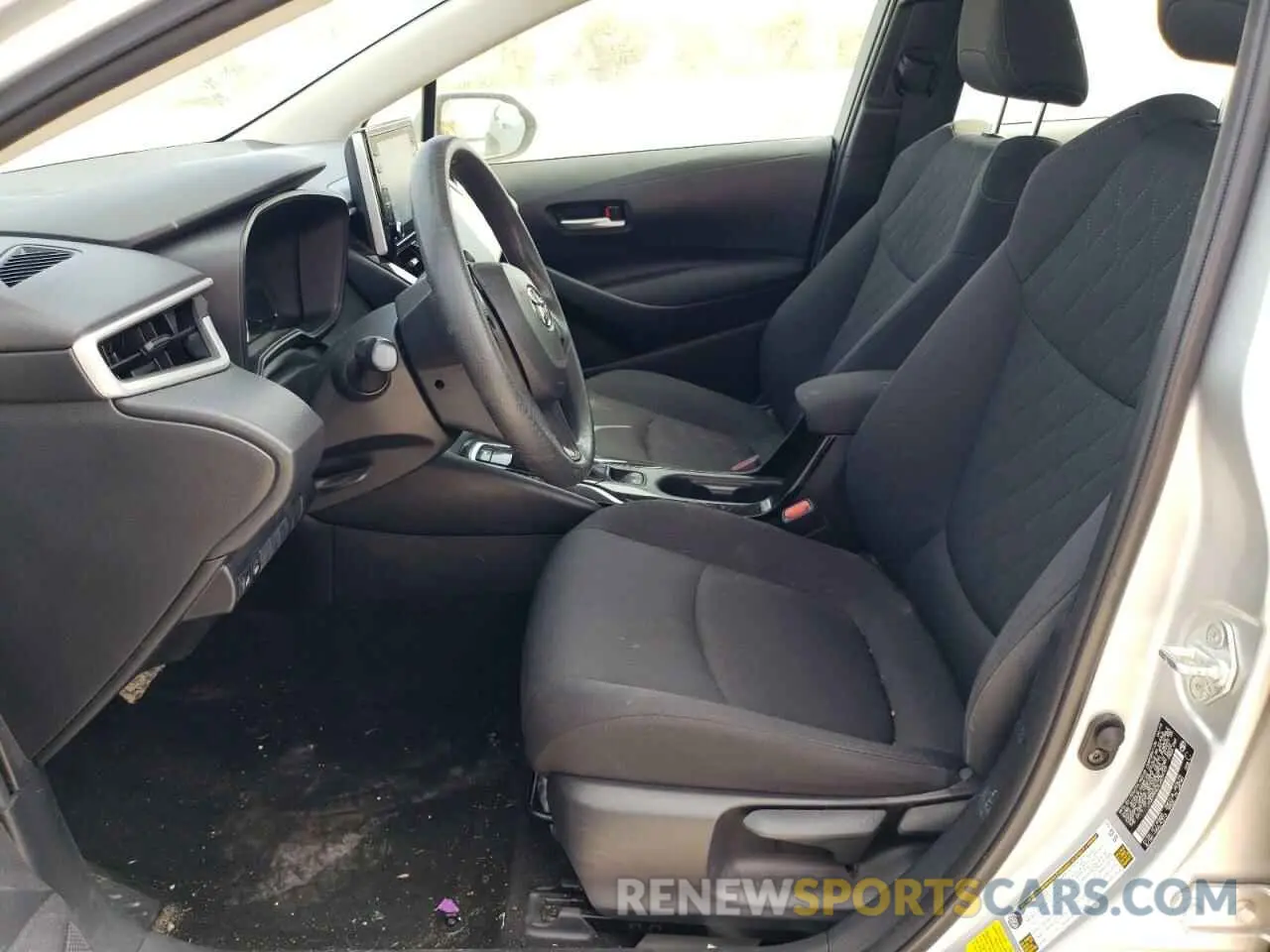 7 Photograph of a damaged car JTDEPRAE2LJ034729 TOYOTA COROLLA 2020