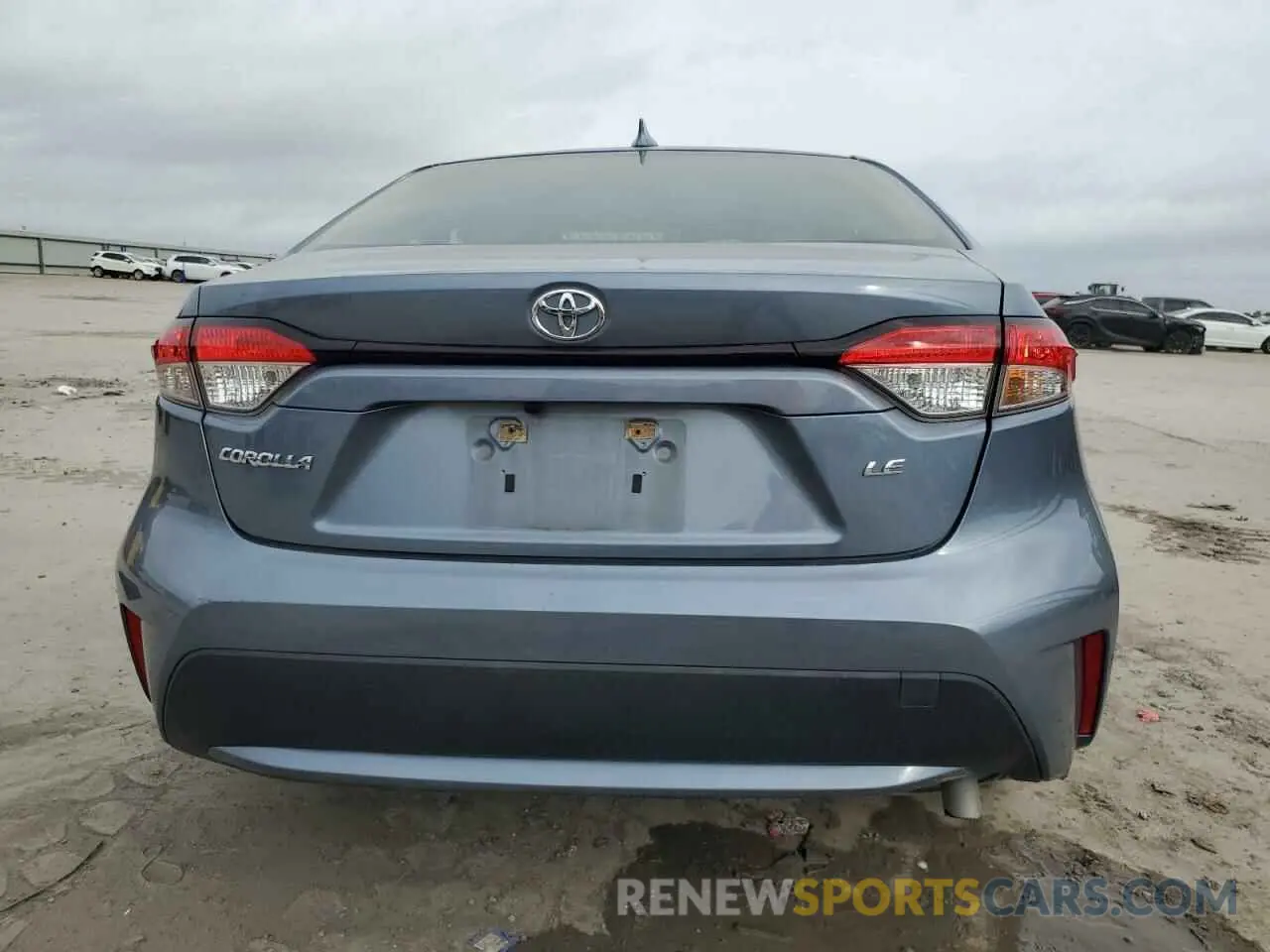 6 Фотография поврежденного автомобиля JTDEPRAE2LJ037260 TOYOTA COROLLA 2020