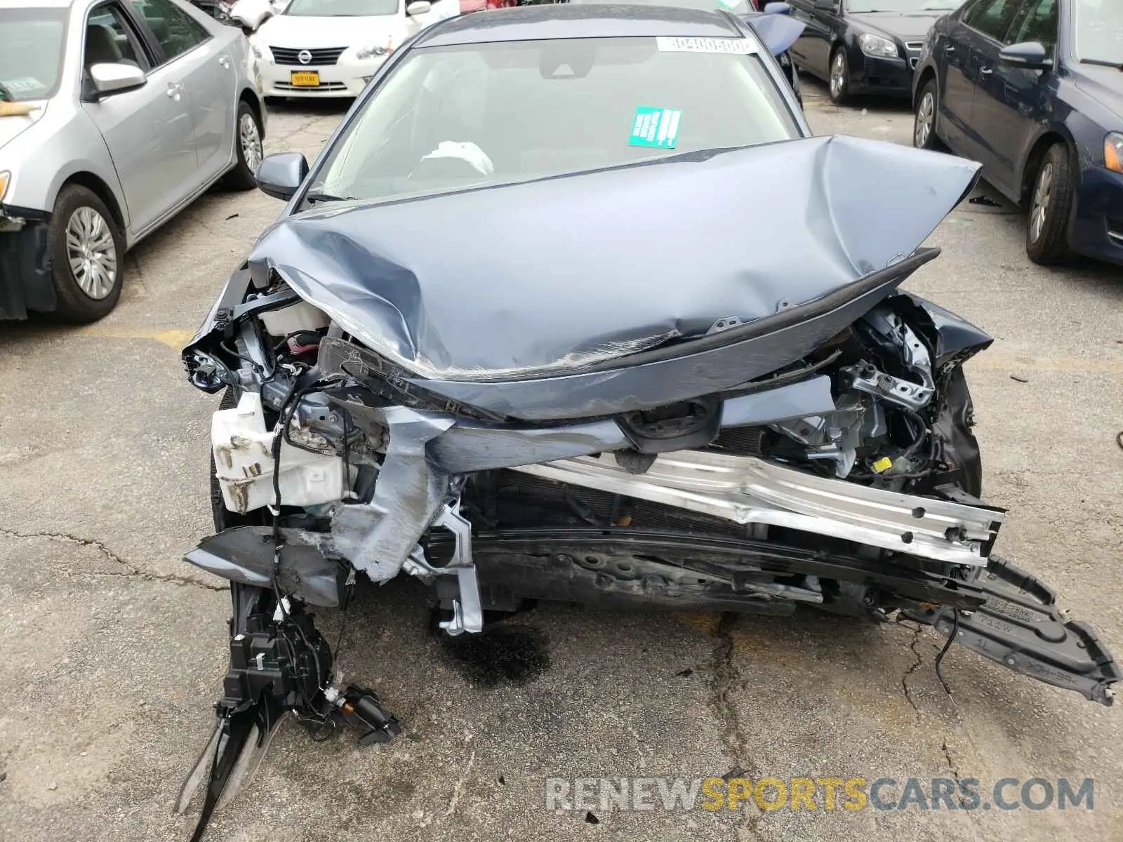 7 Photograph of a damaged car JTDEPRAE2LJ047156 TOYOTA COROLLA 2020