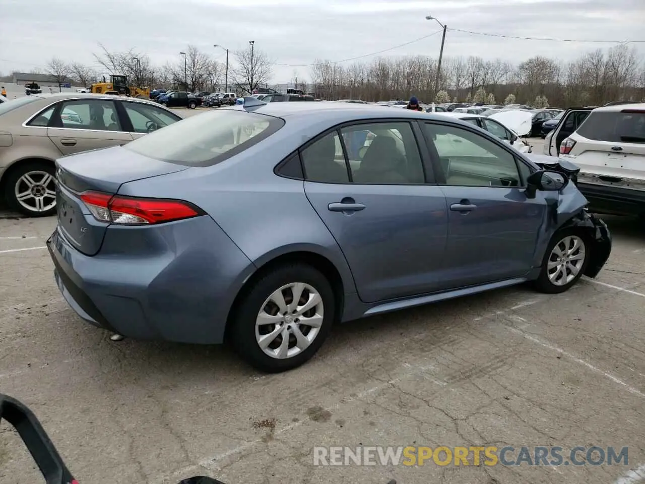 3 Photograph of a damaged car JTDEPRAE2LJ049778 TOYOTA COROLLA 2020