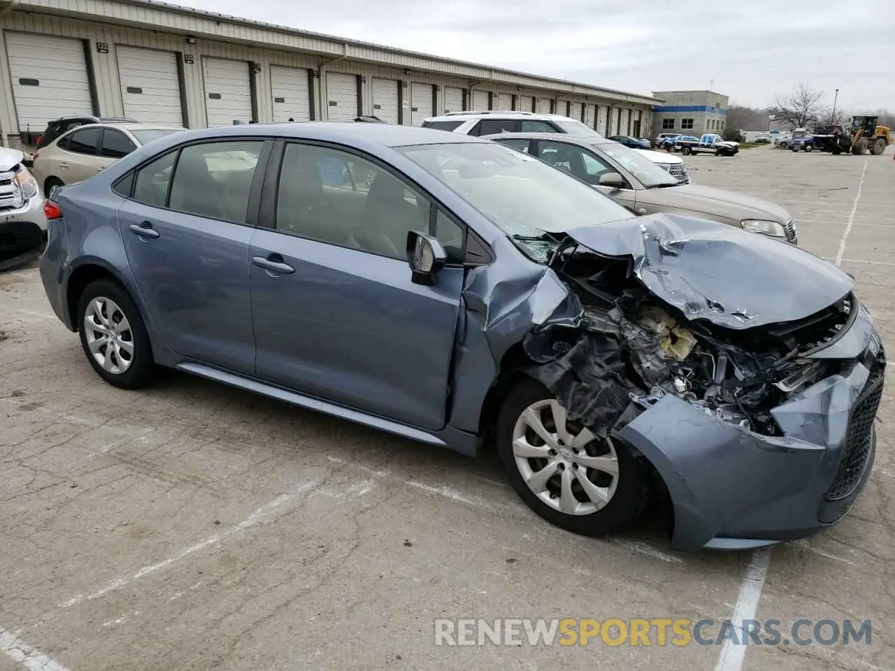 4 Photograph of a damaged car JTDEPRAE2LJ049778 TOYOTA COROLLA 2020