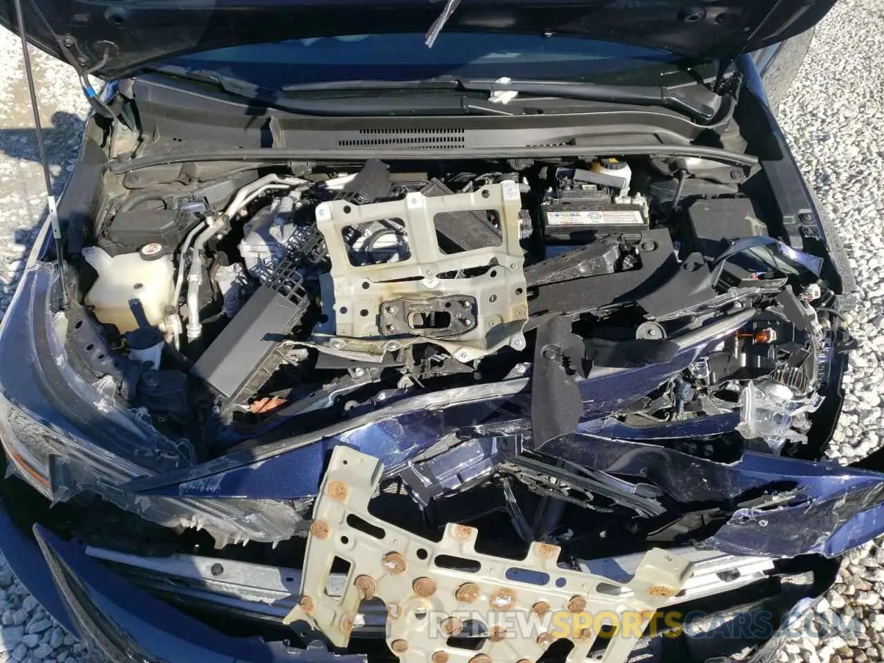7 Photograph of a damaged car JTDEPRAE2LJ058674 TOYOTA COROLLA 2020