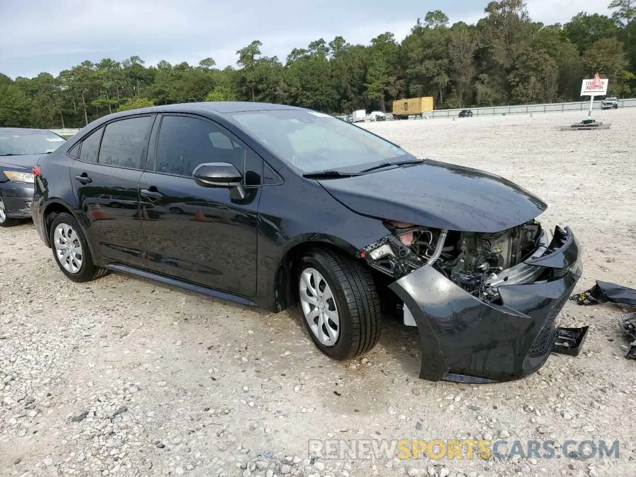 4 Photograph of a damaged car JTDEPRAE2LJ061753 TOYOTA COROLLA 2020