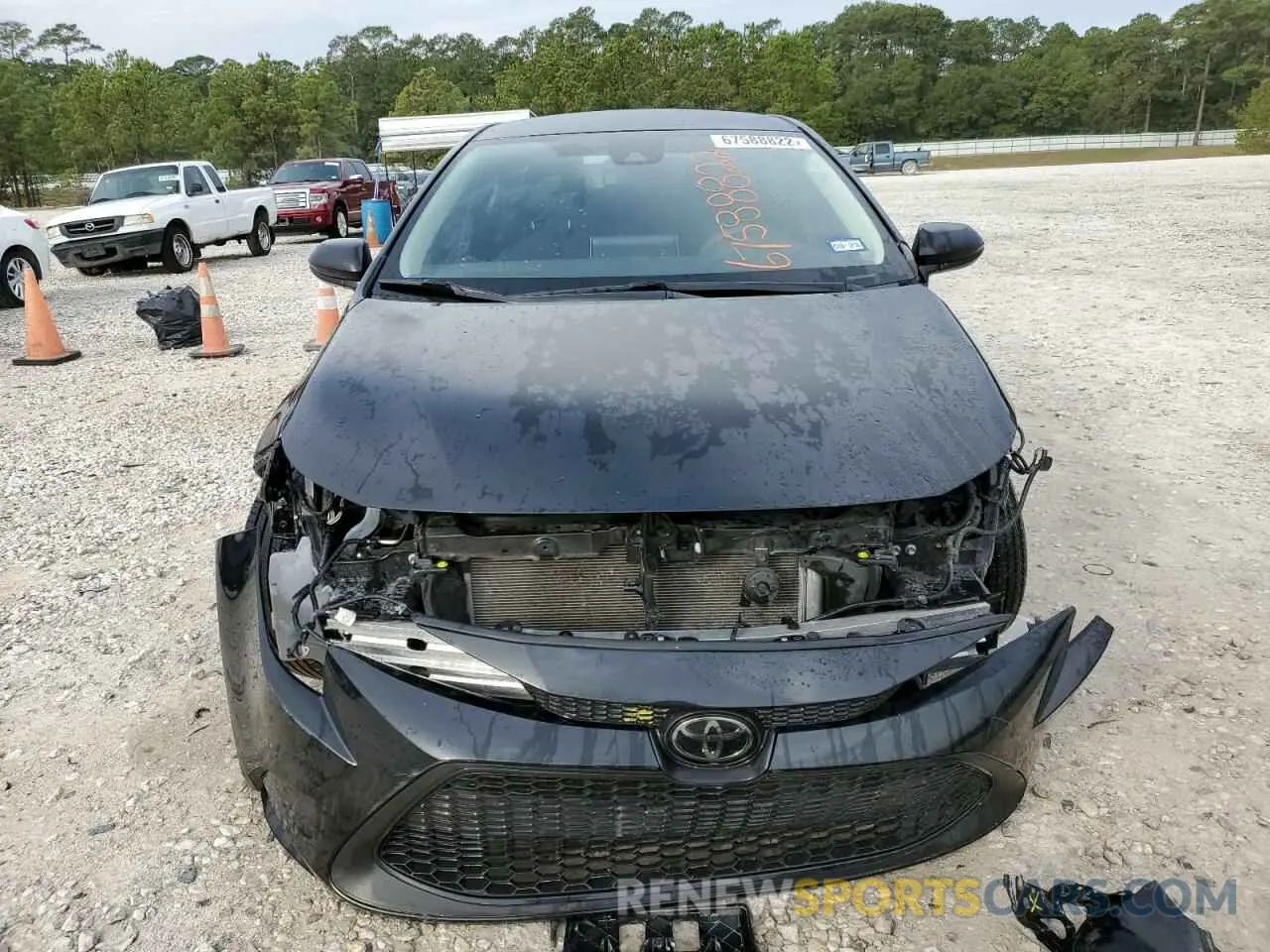5 Photograph of a damaged car JTDEPRAE2LJ061753 TOYOTA COROLLA 2020