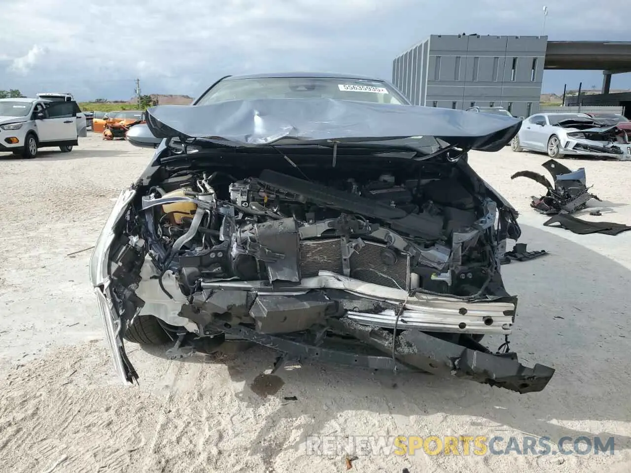 5 Photograph of a damaged car JTDEPRAE2LJ062661 TOYOTA COROLLA 2020