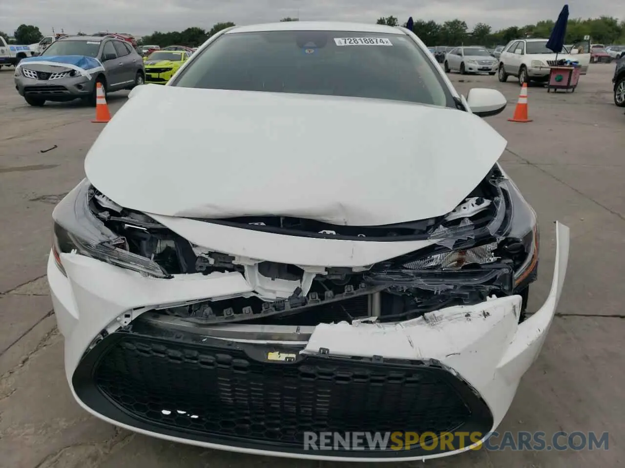 5 Photograph of a damaged car JTDEPRAE2LJ070050 TOYOTA COROLLA 2020