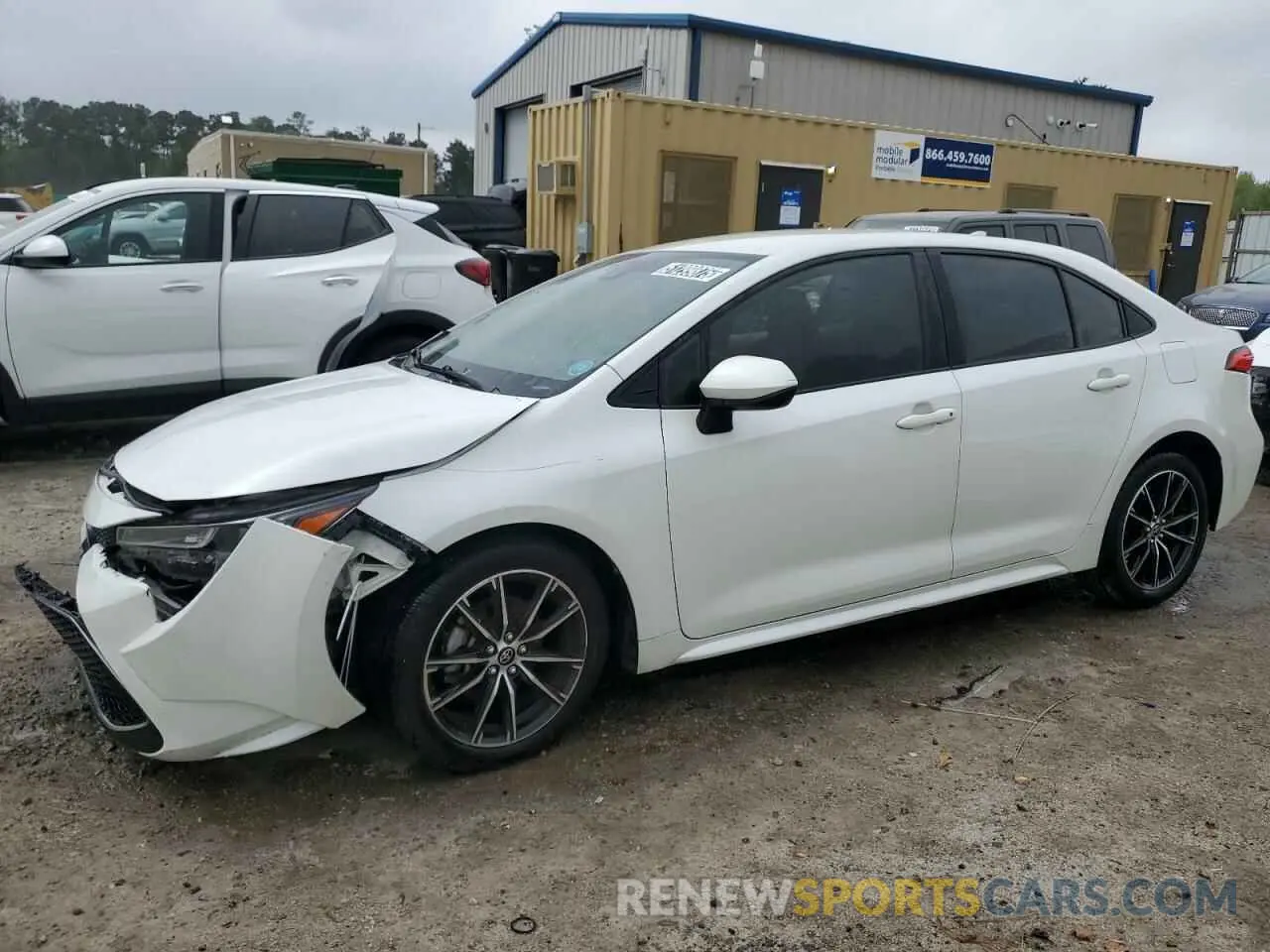 1 Фотография поврежденного автомобиля JTDEPRAE2LJ074776 TOYOTA COROLLA 2020