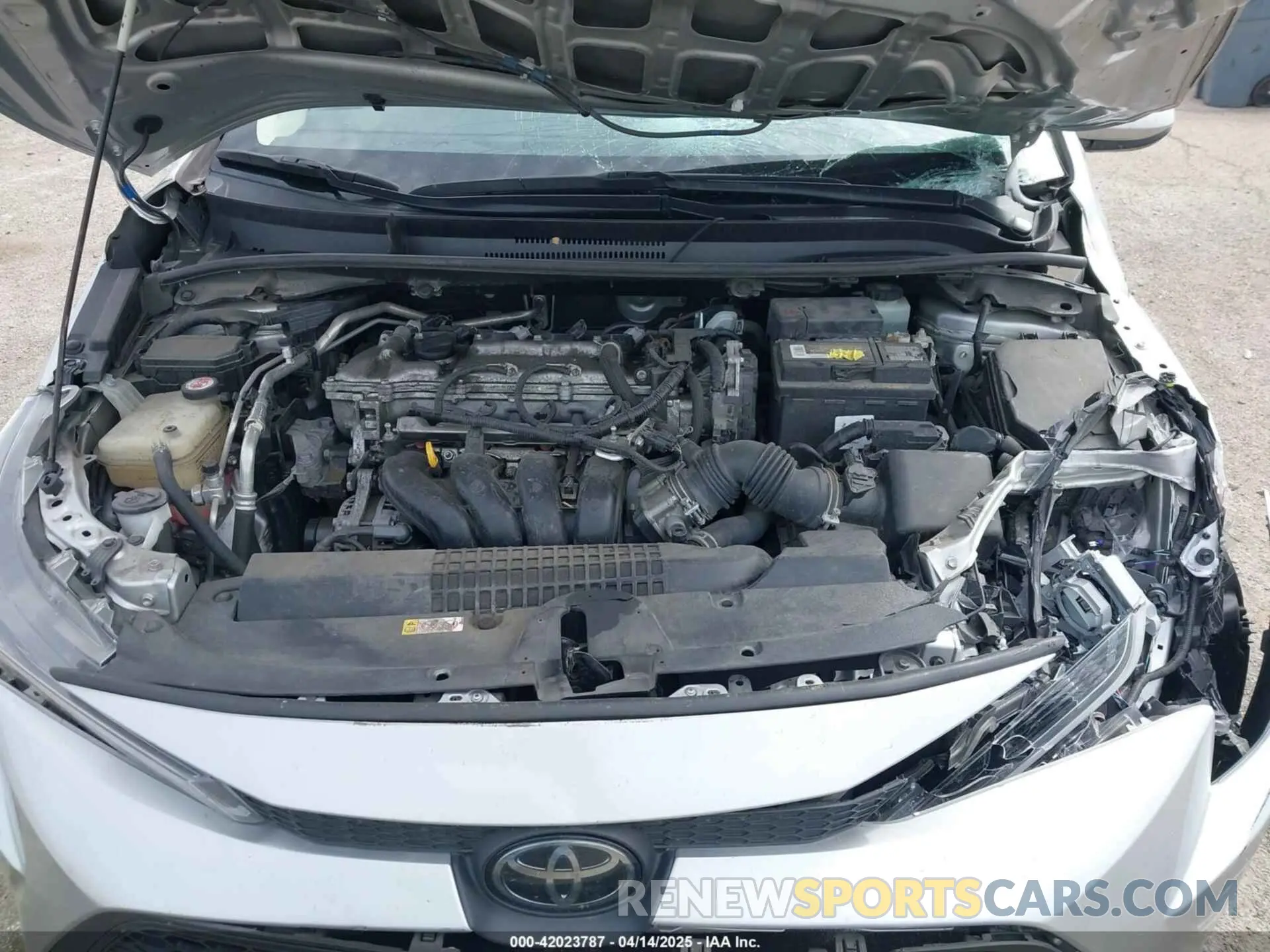 10 Фотография поврежденного автомобиля JTDEPRAE2LJ077273 TOYOTA COROLLA 2020