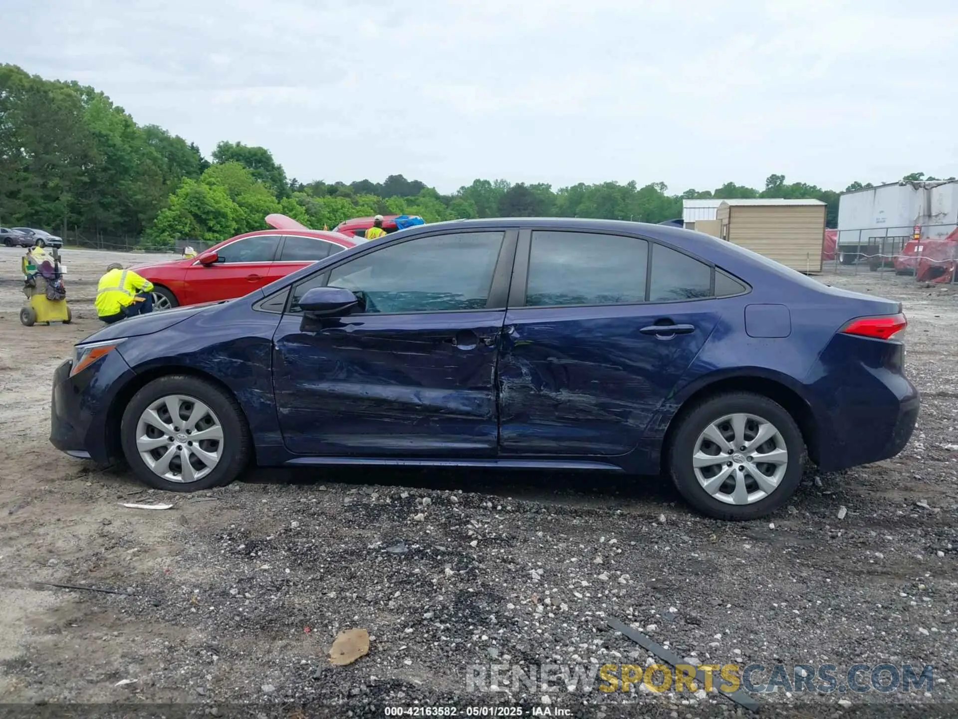15 Photograph of a damaged car JTDEPRAE2LJ098723 TOYOTA COROLLA 2020
