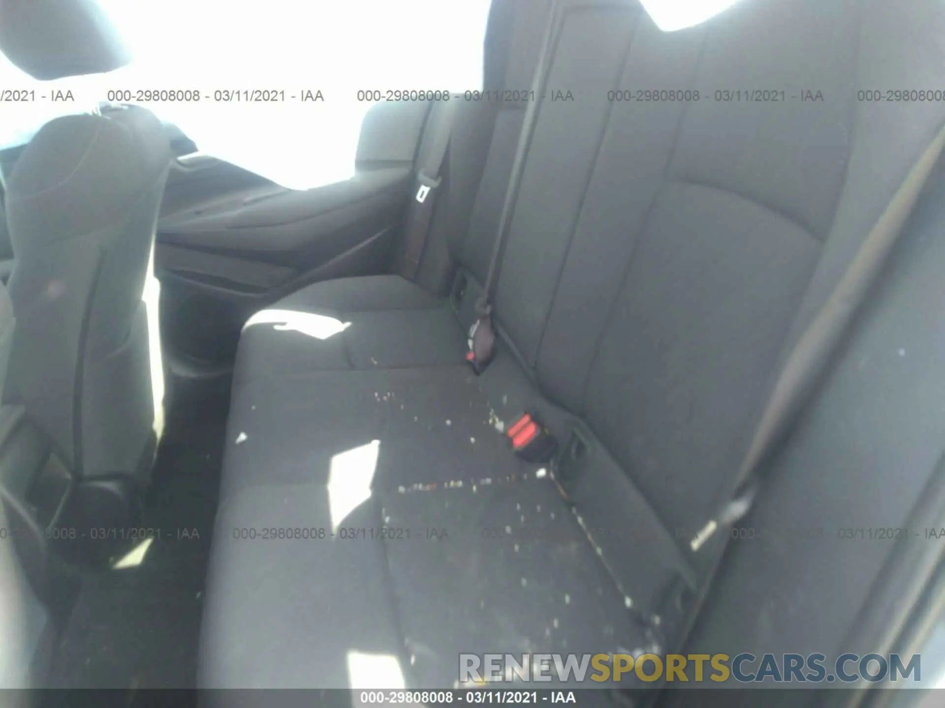 8 Photograph of a damaged car JTDEPRAE2LJ100471 TOYOTA COROLLA 2020
